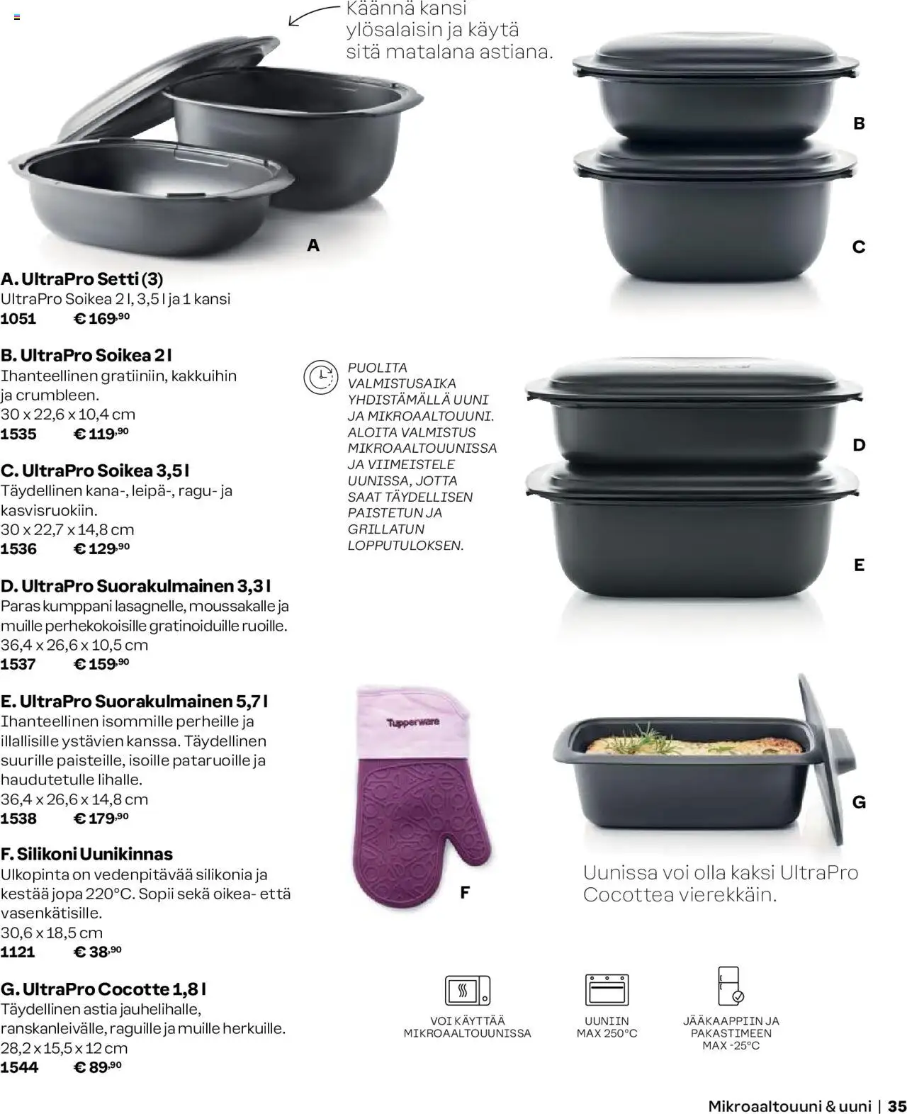 Tupperware tarjoukset - Syksy/Talvi 2024/25