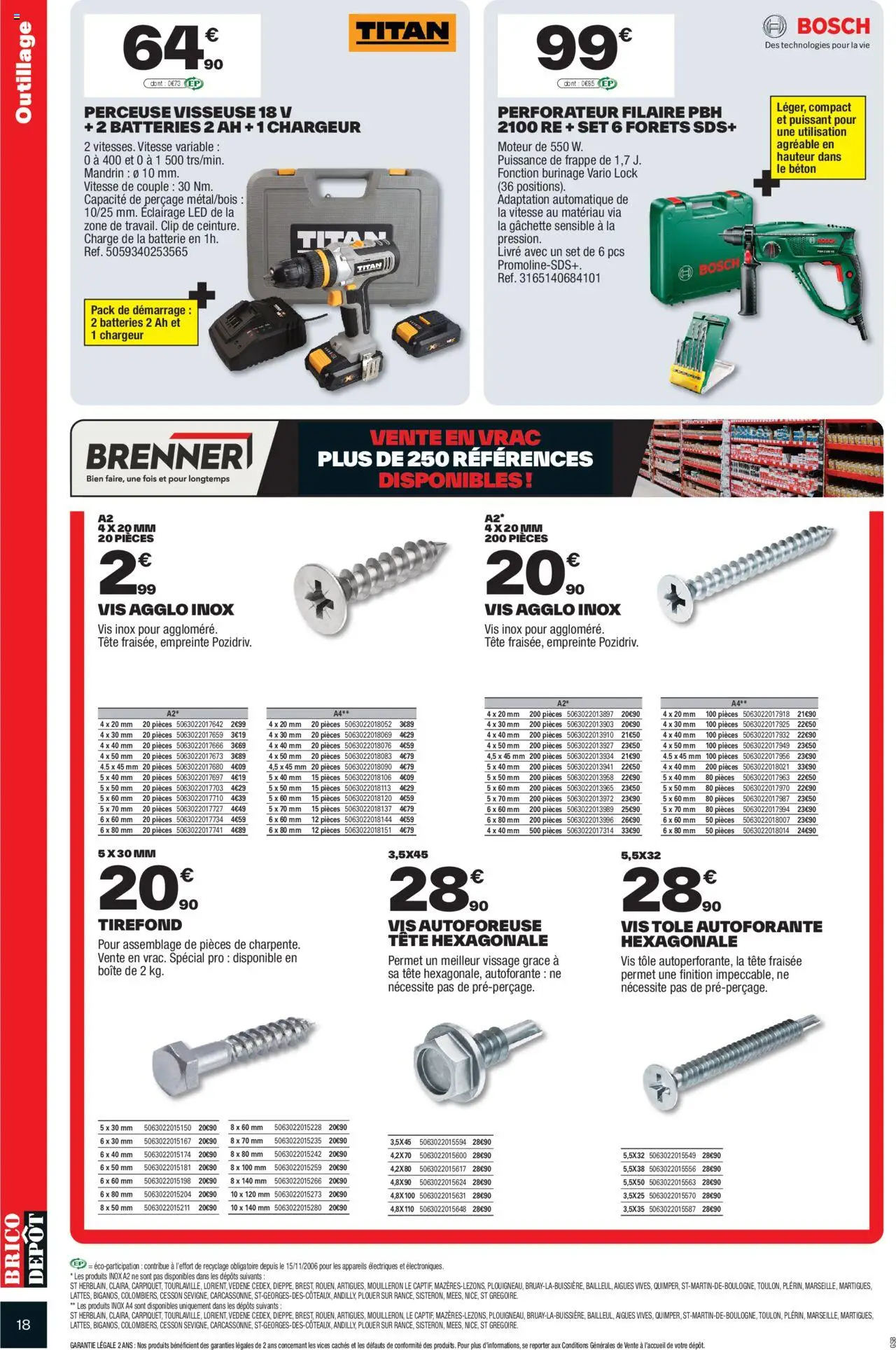 Brico Dépôt catalogue (18/04/2025 - 01/05/2025)
