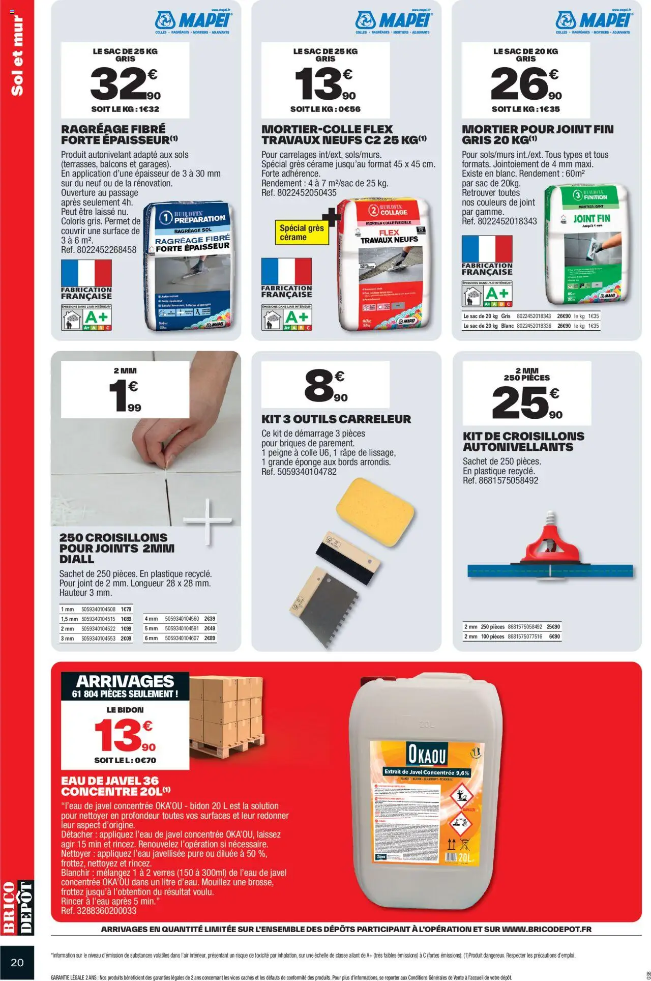 Brico Dépôt catalogue (18/04/2025 - 01/05/2025)
