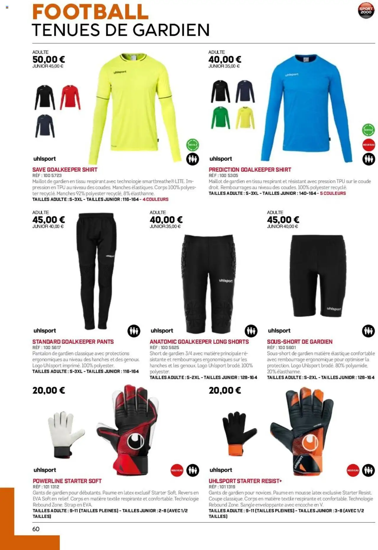 Sport 2000 catalogue