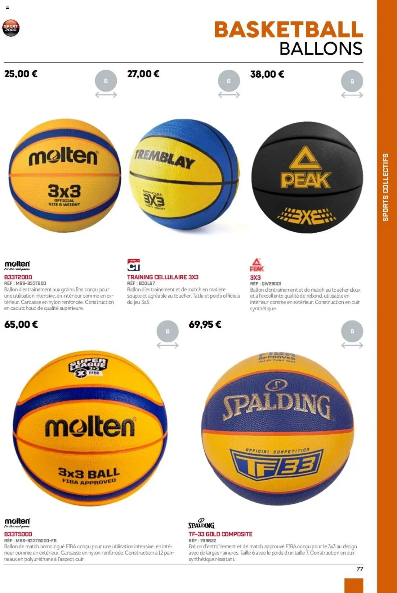 Sport 2000 catalogue