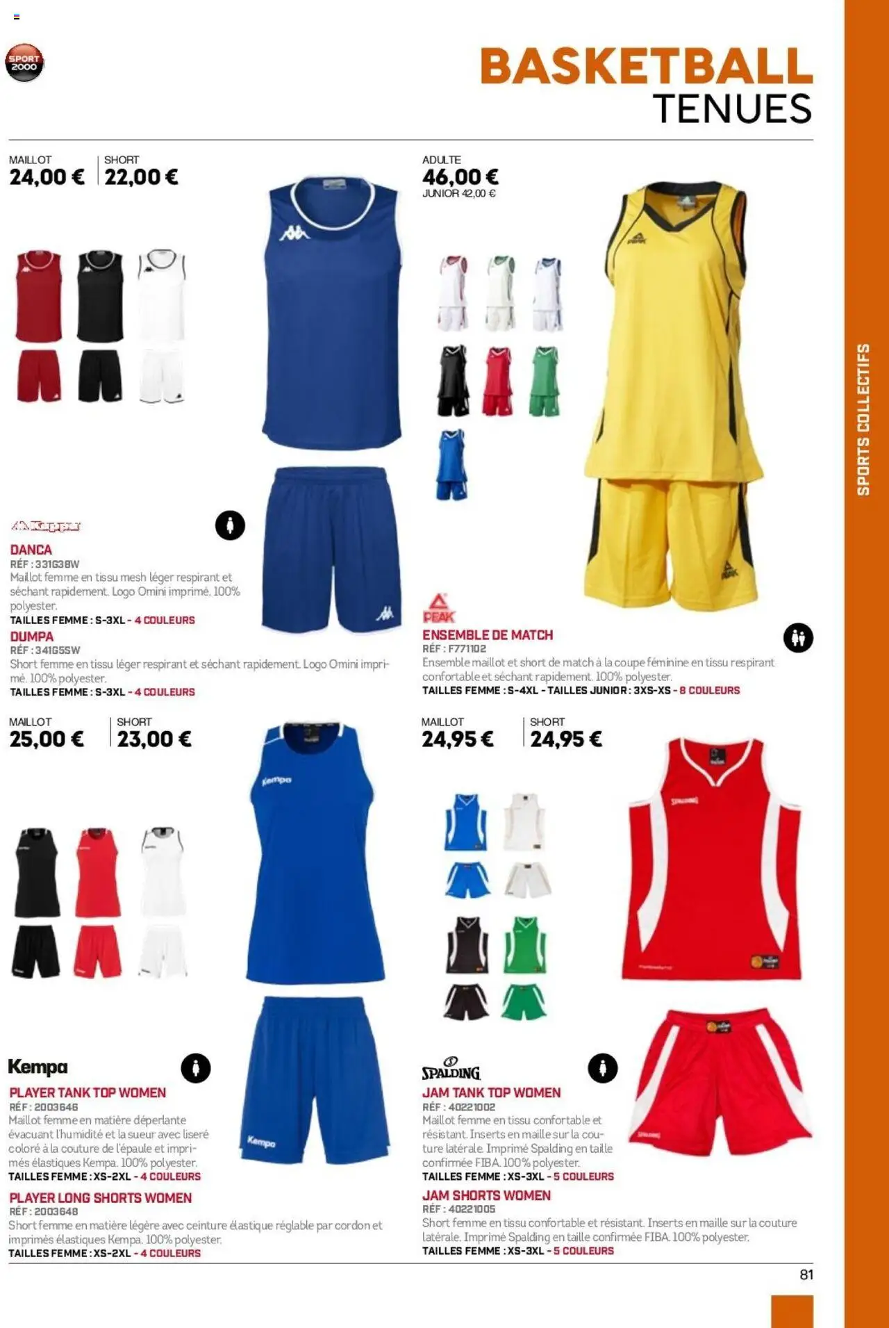 Sport 2000 catalogue