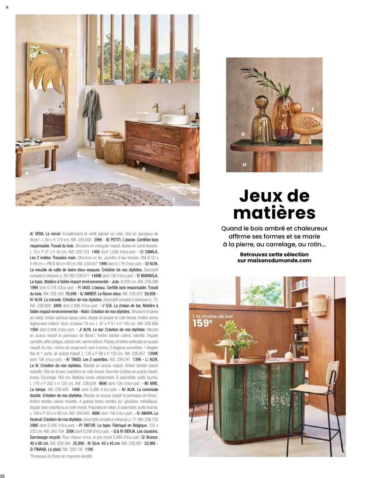 Maisons du Monde catalogue