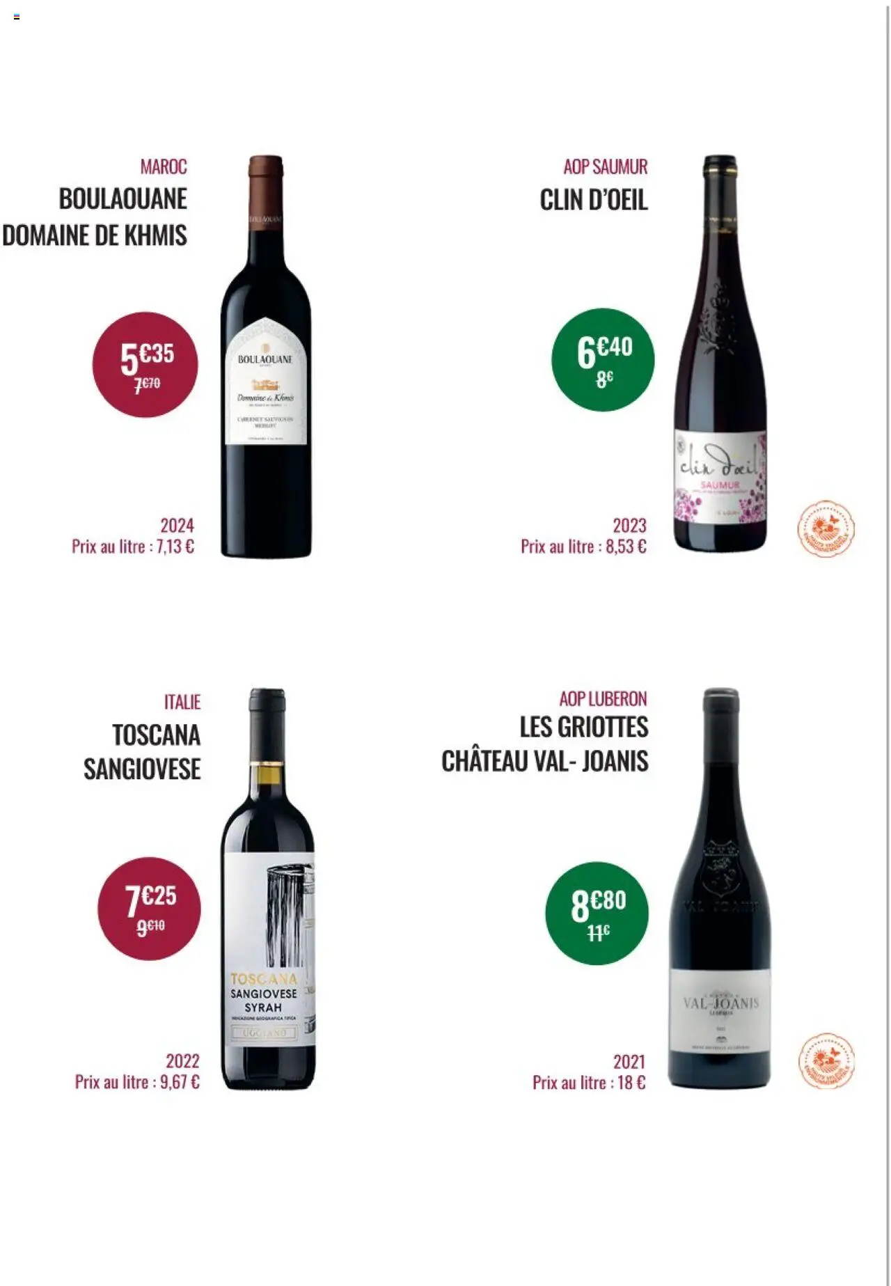 Nicolas catalogue (du mercredi 23/04/2025)