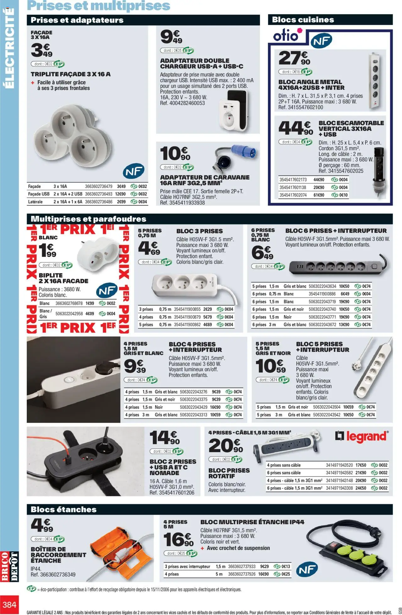 Brico Dépôt L'officiel du bricolage 2025 (24/03/2025 - 31/07/2025)