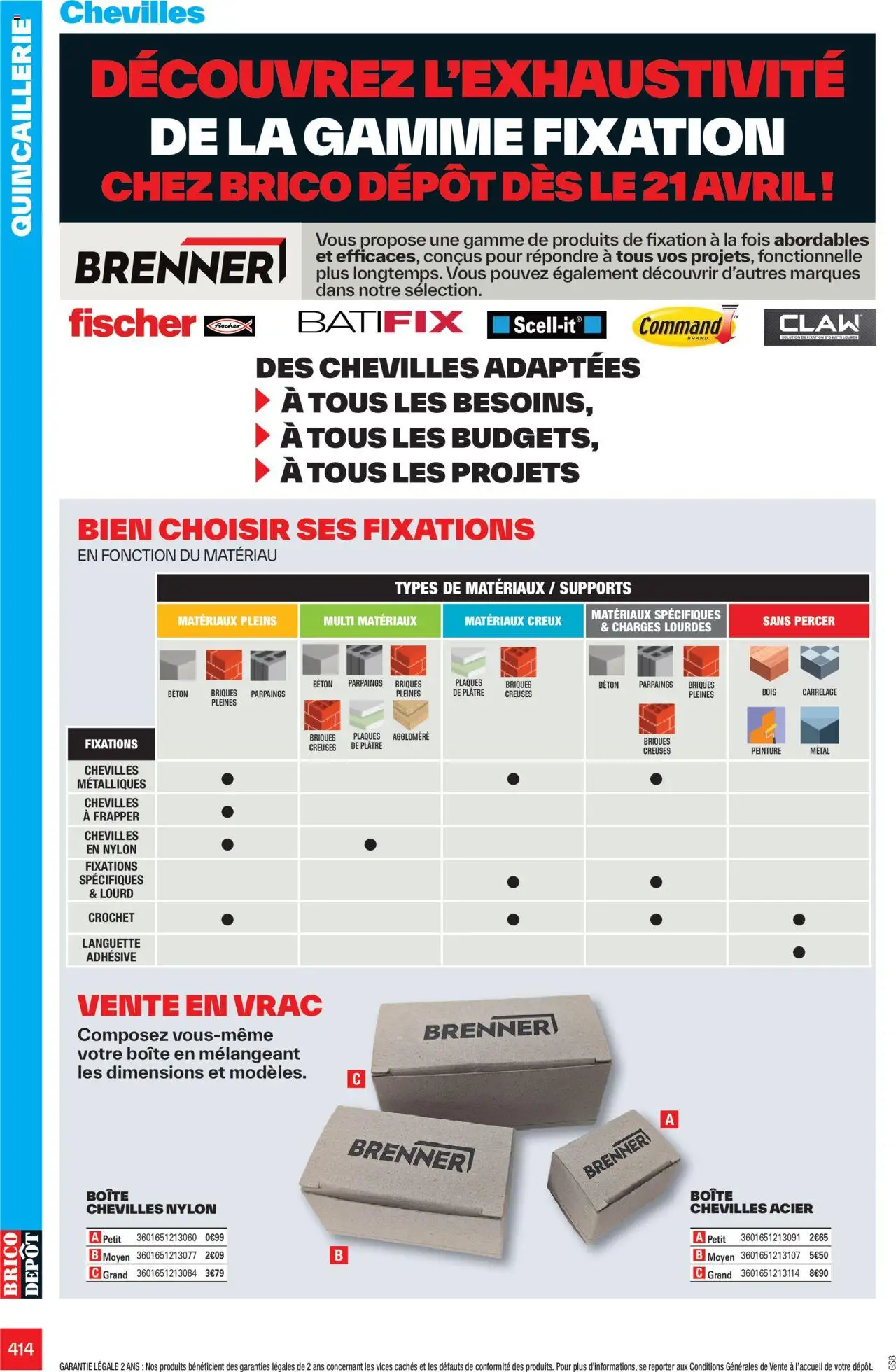 Brico Dépôt L'officiel du bricolage 2025 (24/03/2025 - 31/07/2025)