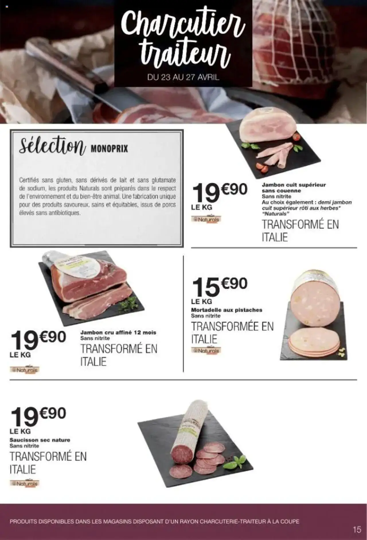 Monoprix catalogue (23/04/2025 - 04/05/2025)