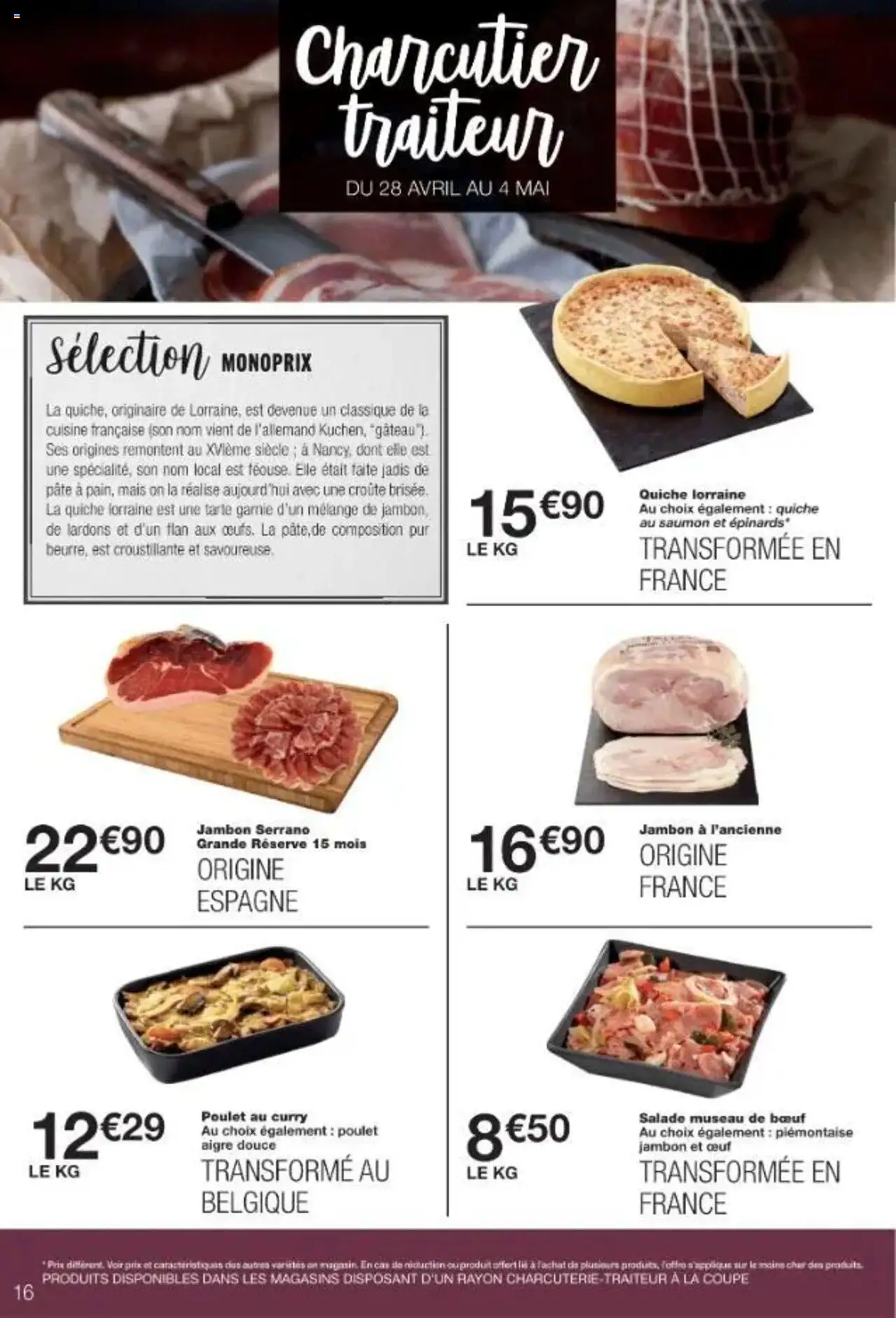 Monoprix catalogue (23/04/2025 - 04/05/2025)