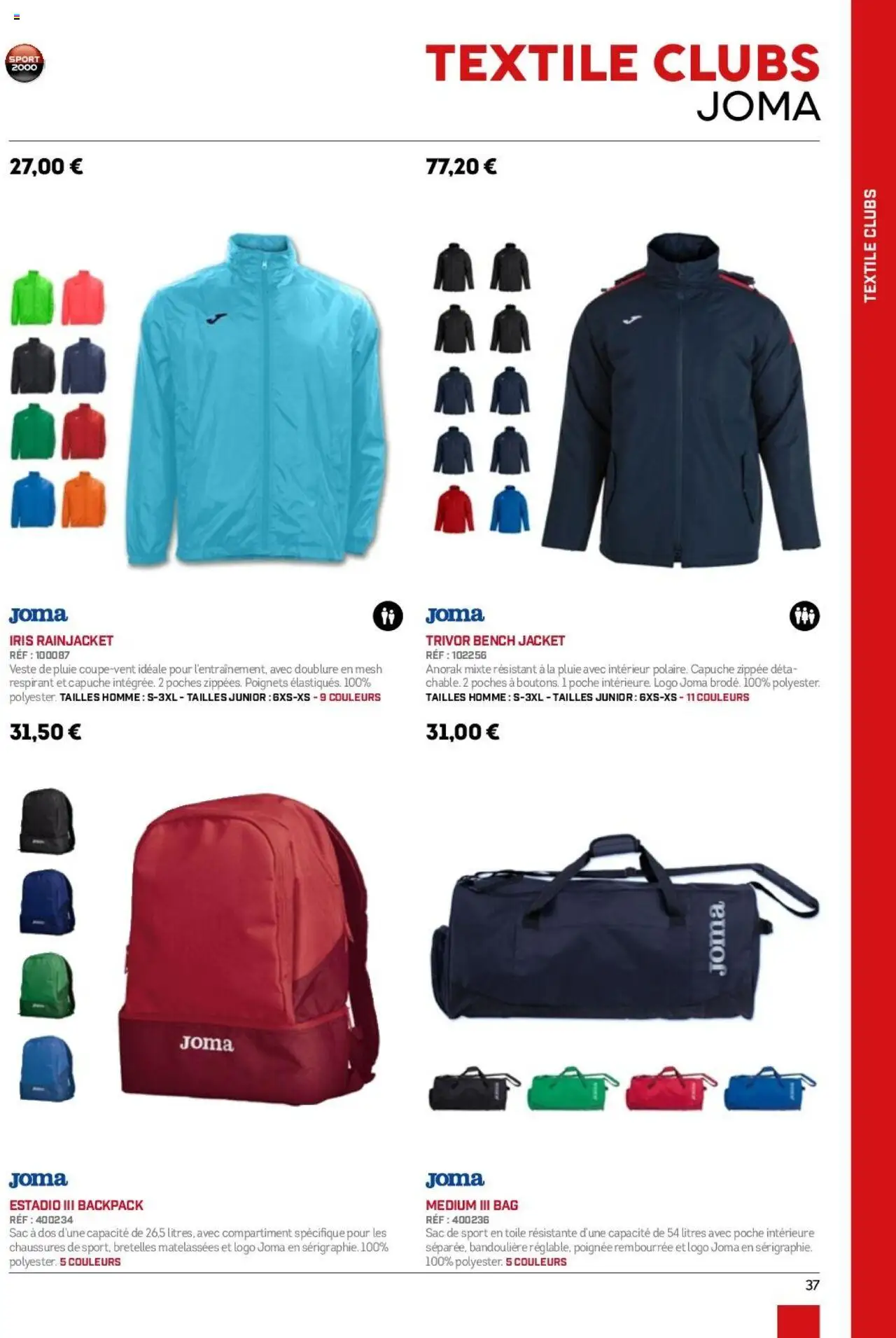 Sport 2000 catalogue