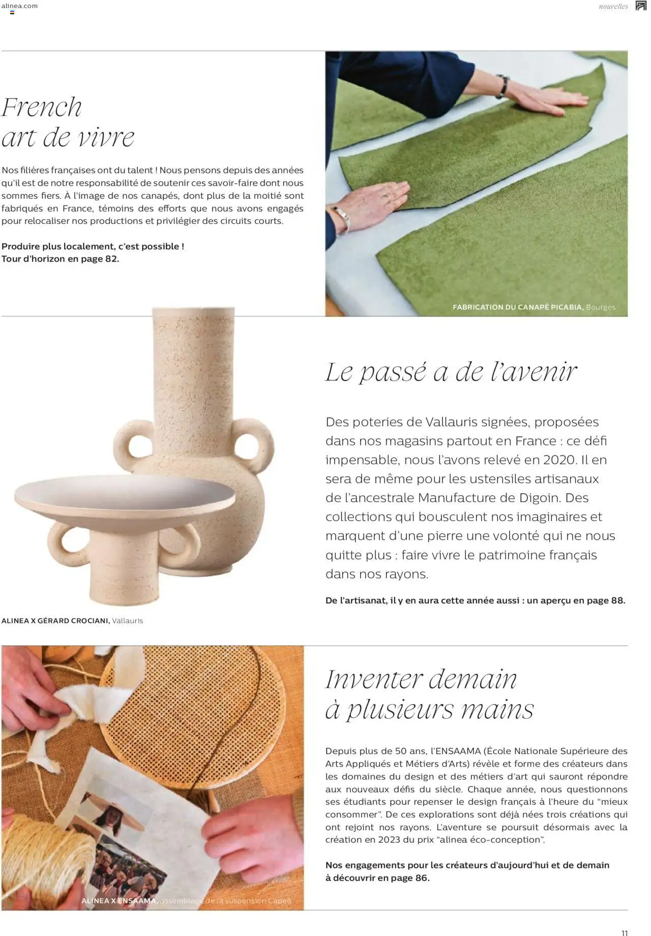 Alinéa catalogue