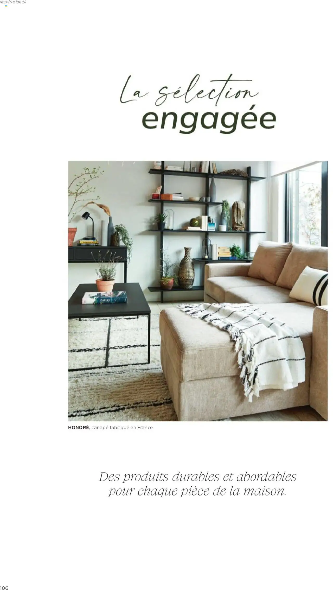 Alinéa catalogue