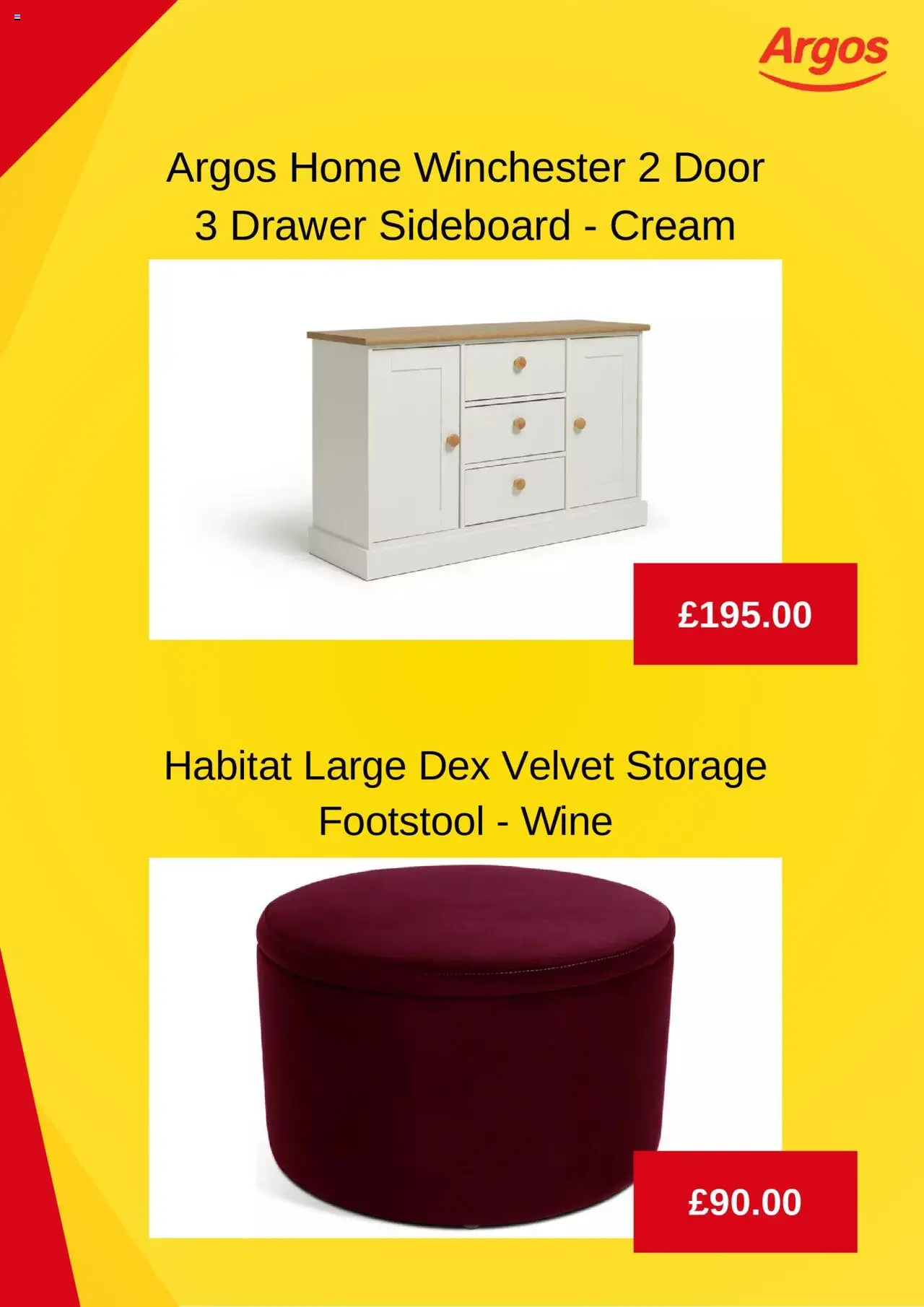 Argos - Weekly offers