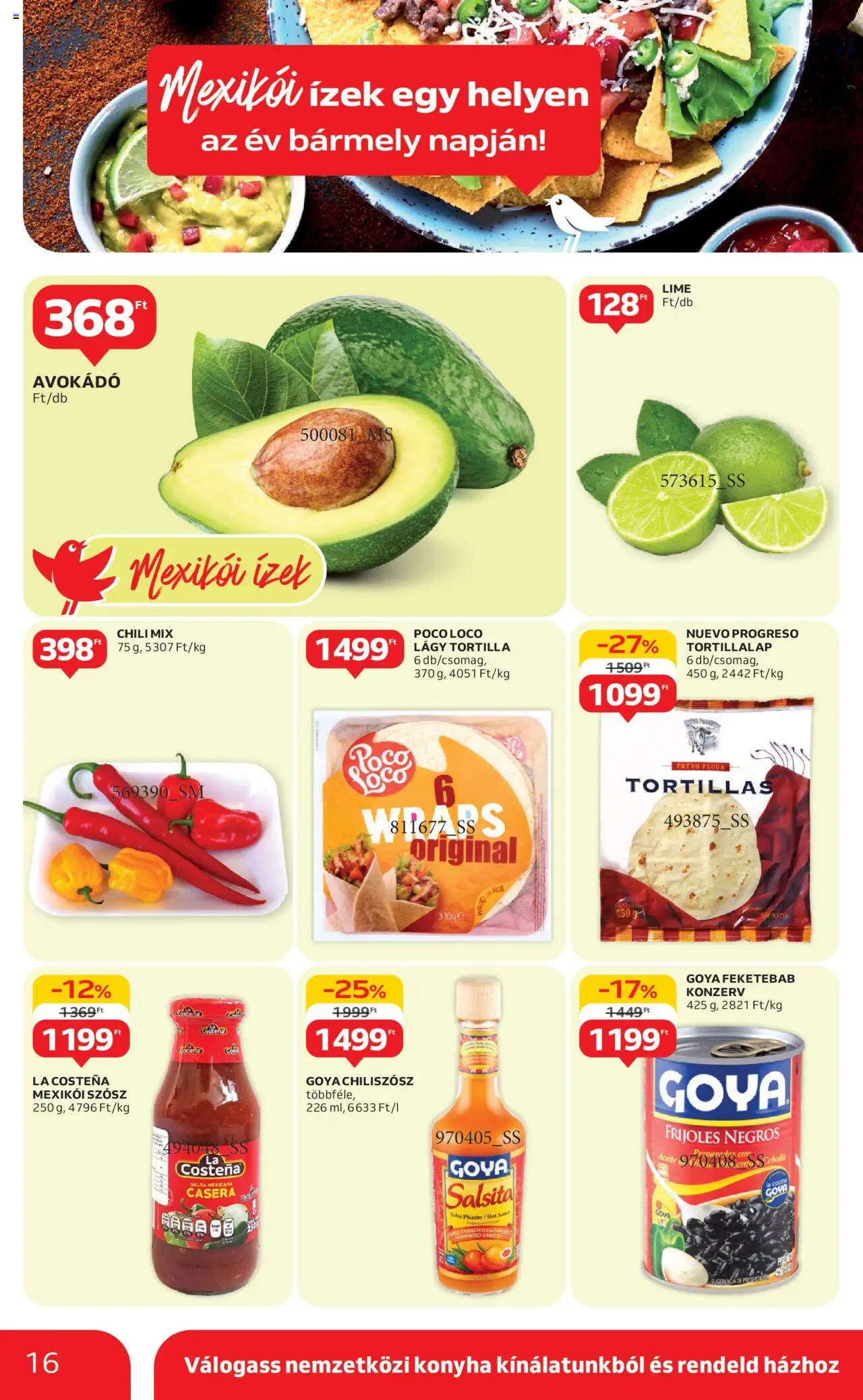 Auchan - Hipermarket / Nemzetközi konyha ajánlataink (2025.05.08. - 2025.05.21.)
