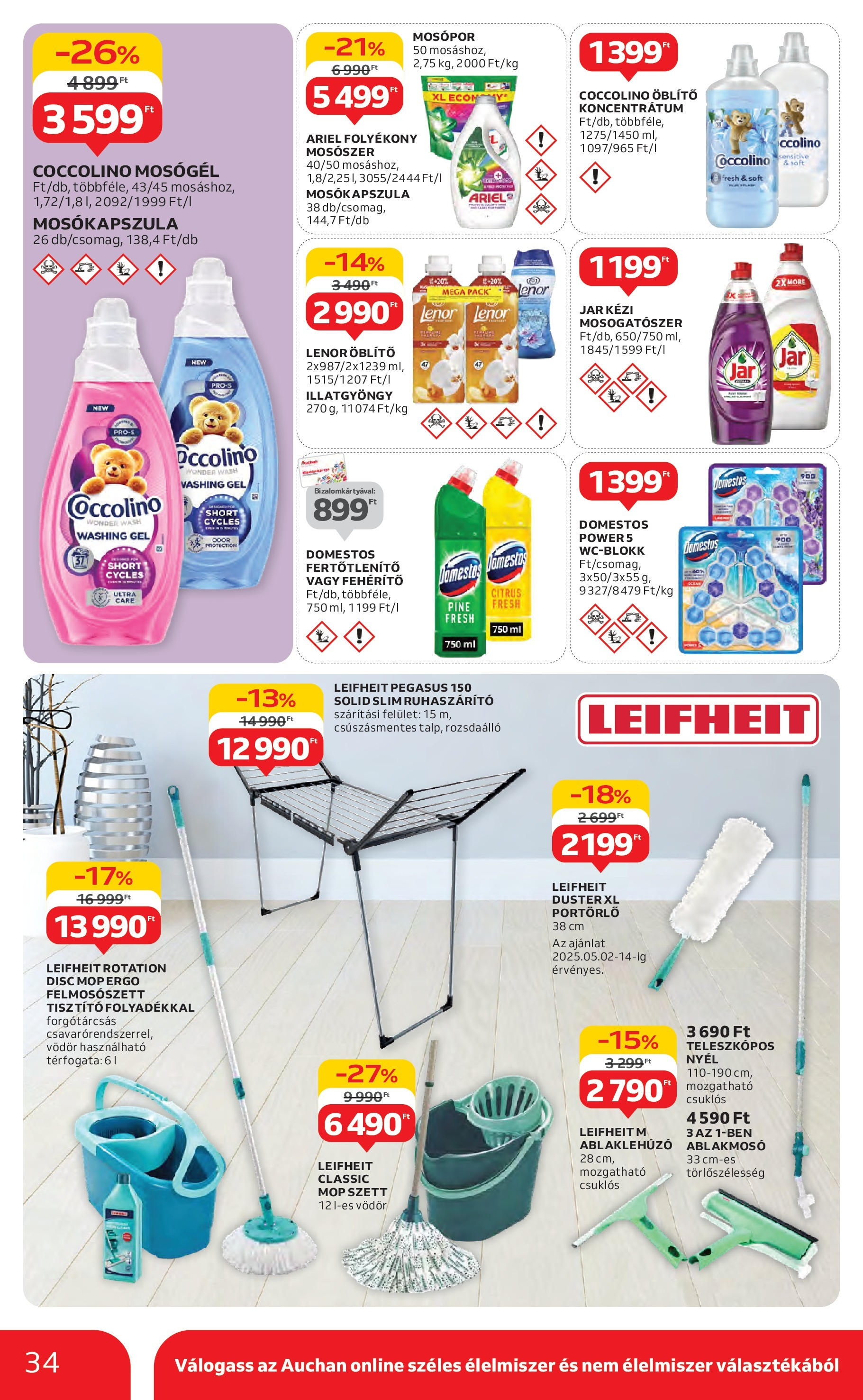 Auchan Akciós újság (2025.05.02. - 2025.05.07.)