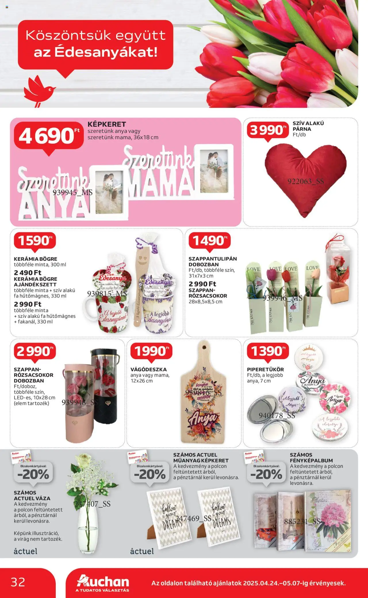 Auchan - Hipermarket / Kedvenc márkáink (2025.04.24. - 2025.05.07.)