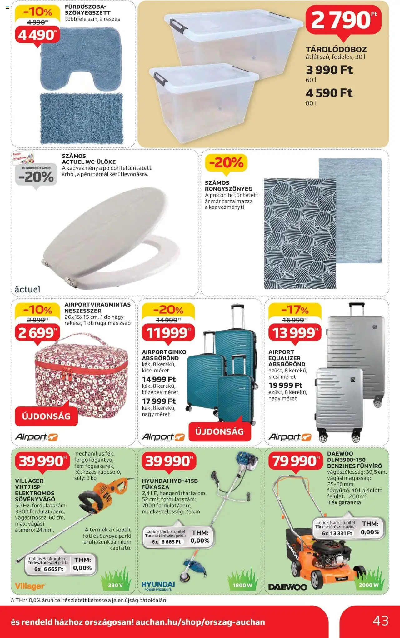 Auchan - Auchan újság érvényessége 05.07.-ig