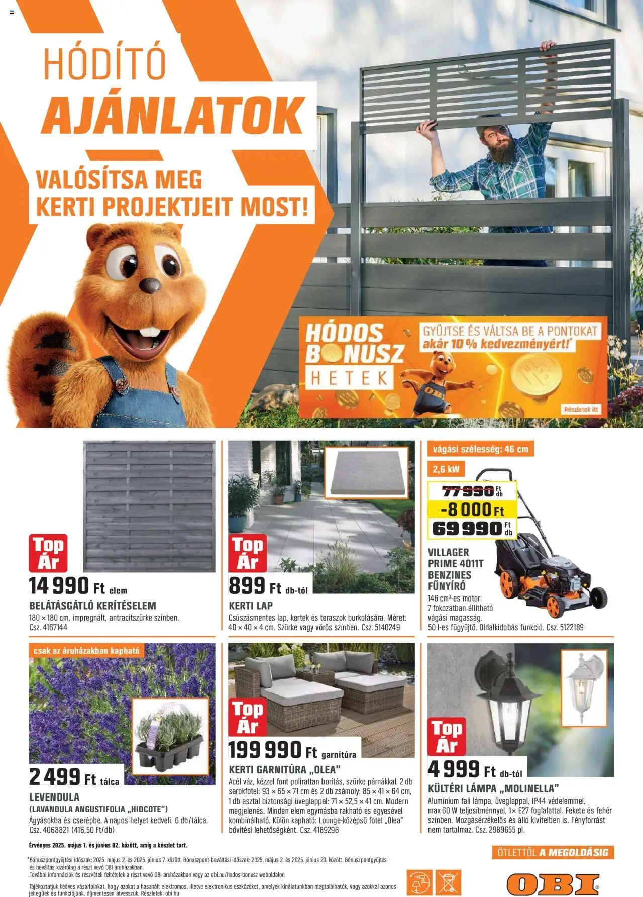 OBI - ÜNNEPELJEN velünk! (2025.04.30. - 2025.06.02.)
