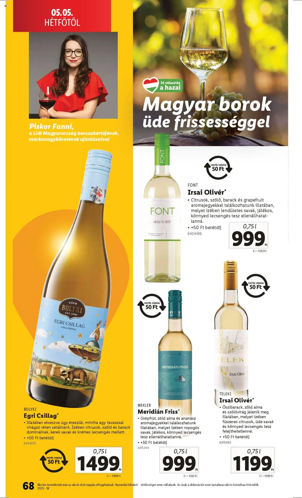 Lidl Akciós újság (2025.04.30. - 2025.05.07.)