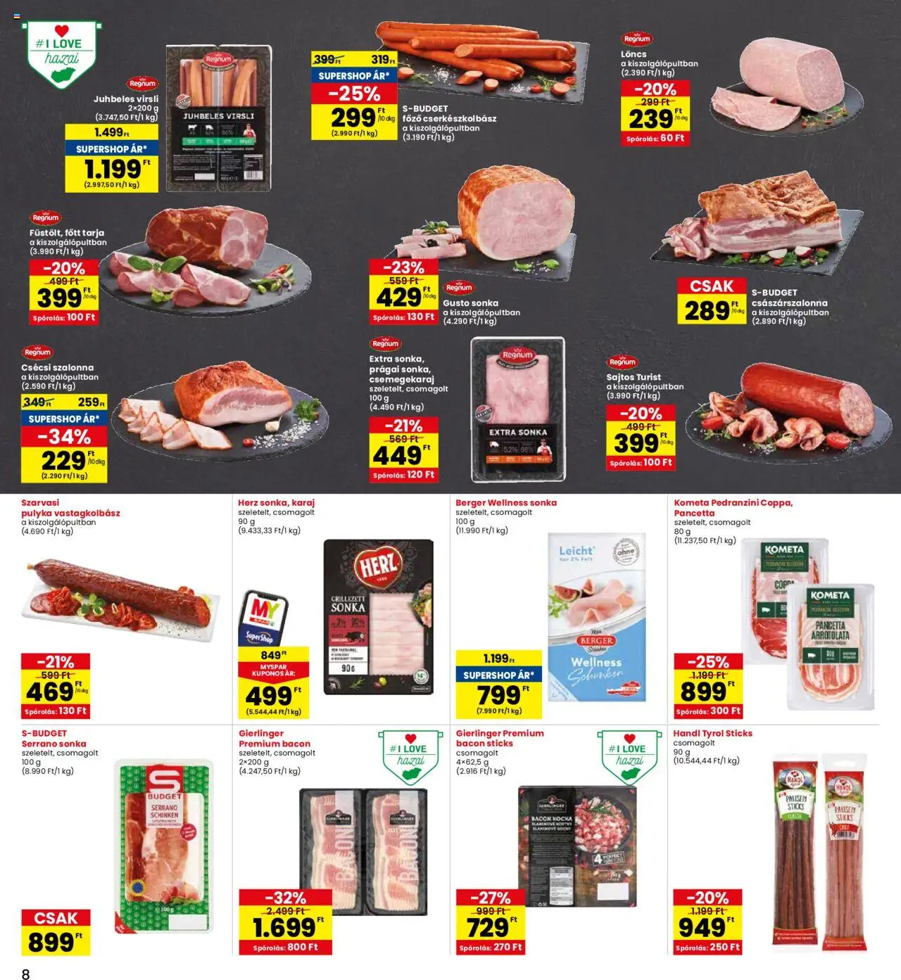 Interspar Akciós újság