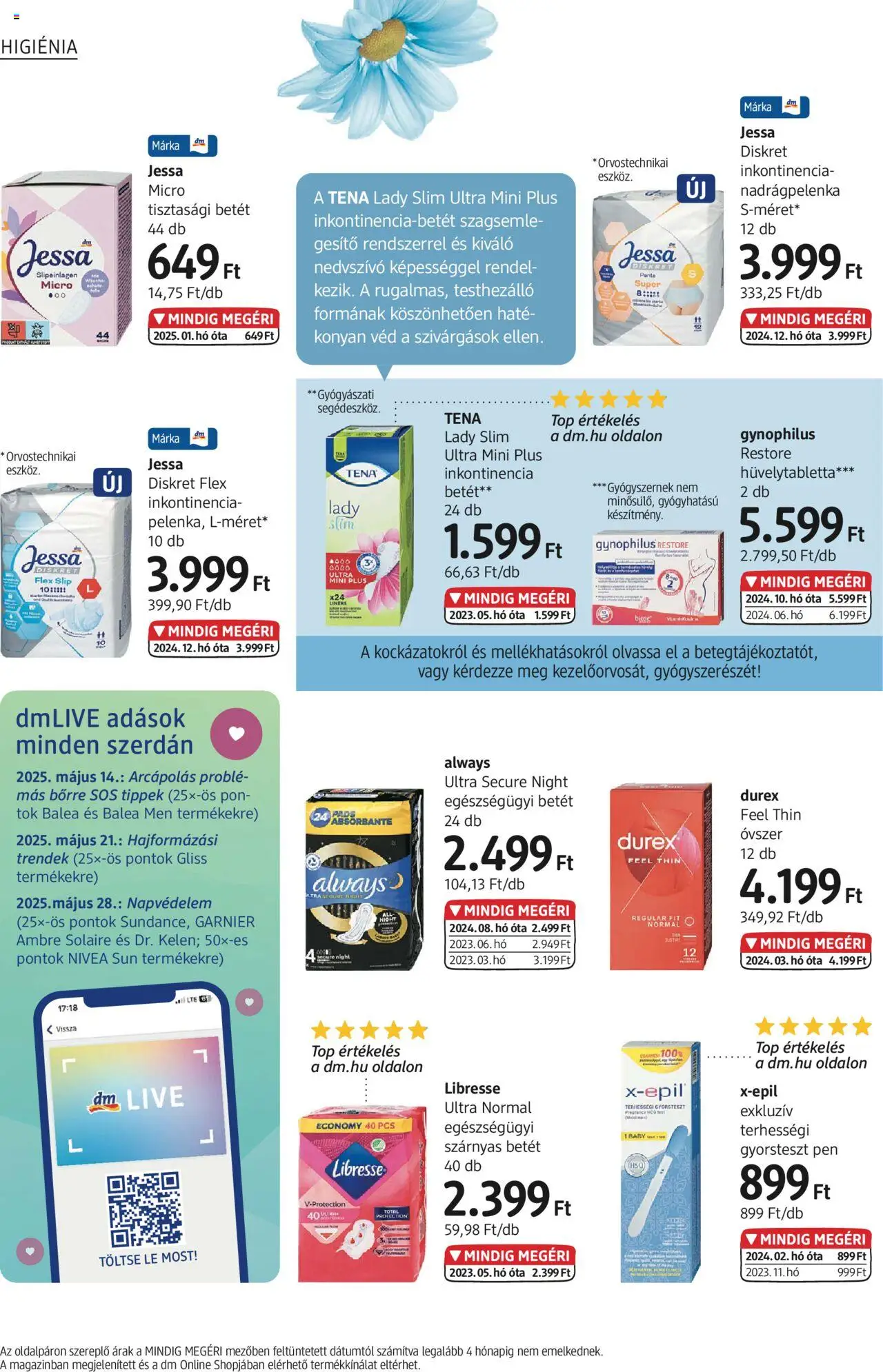 DM Drogerie Markt Akciós újság (2025.05.08. - 2025.05.21.)