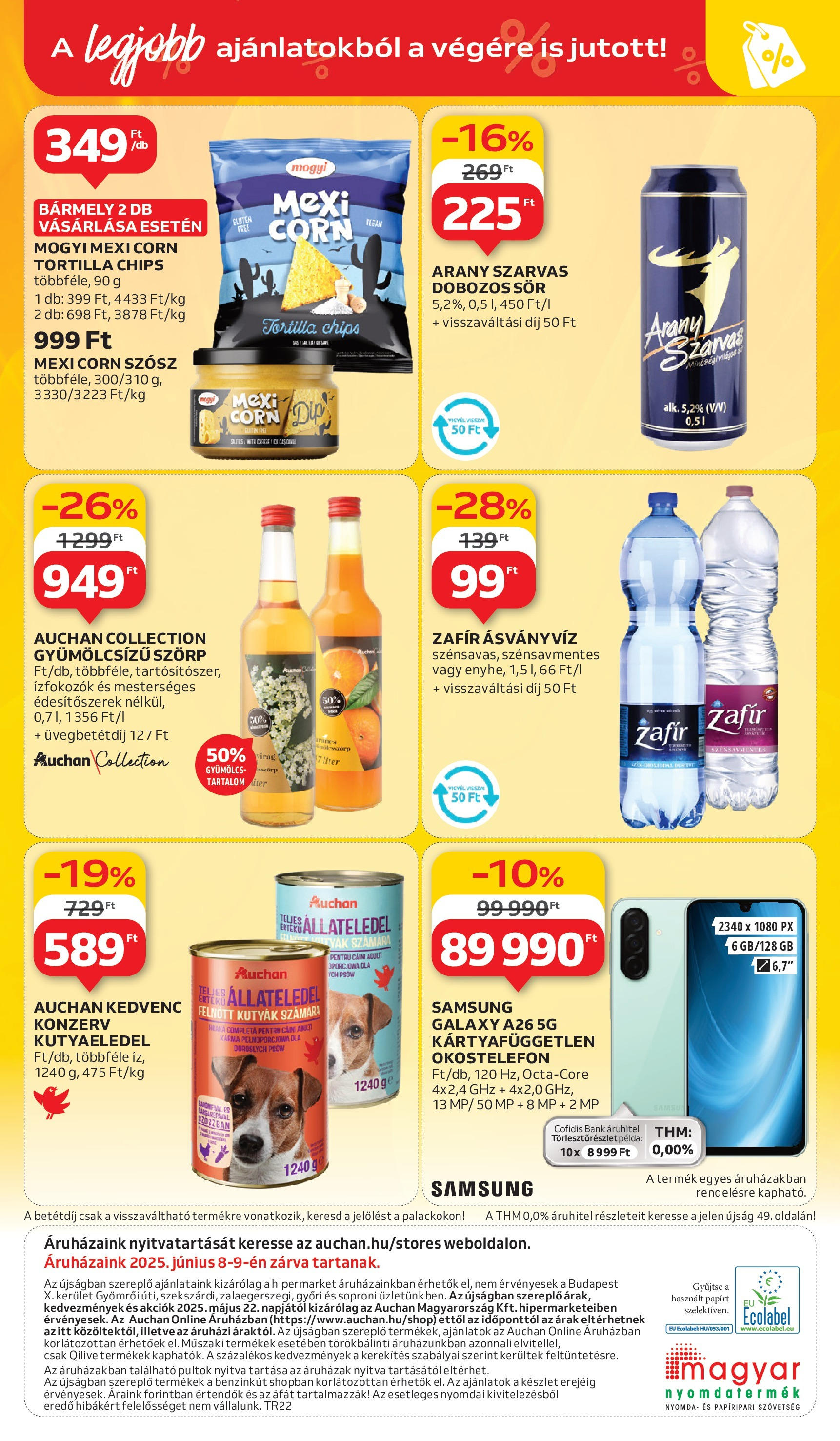 Auchan - Auchan újság érvényessége 06.04.-ig (2025.05.28. - 2025.06.04.)