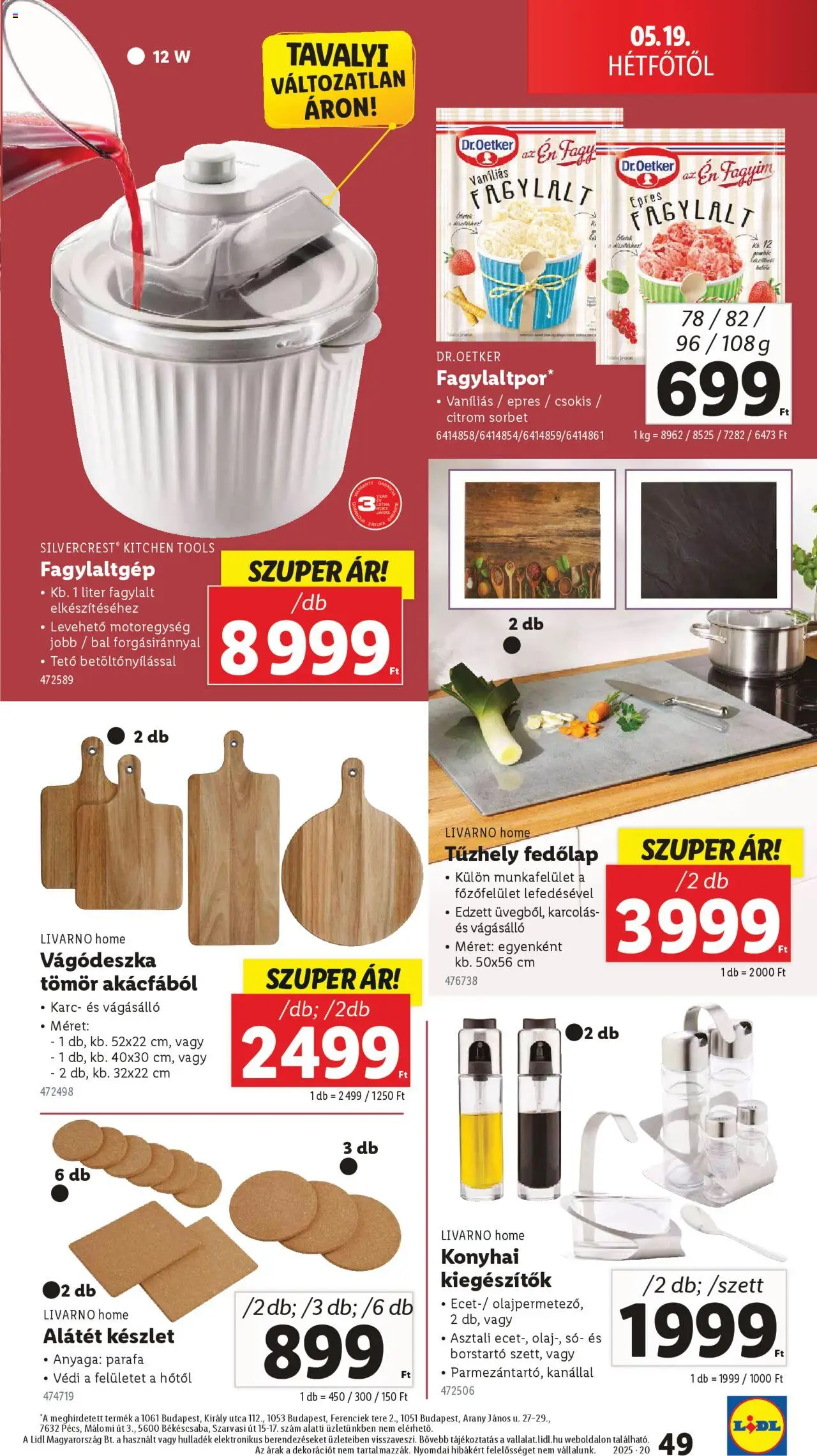 Lidl Akciós újság
