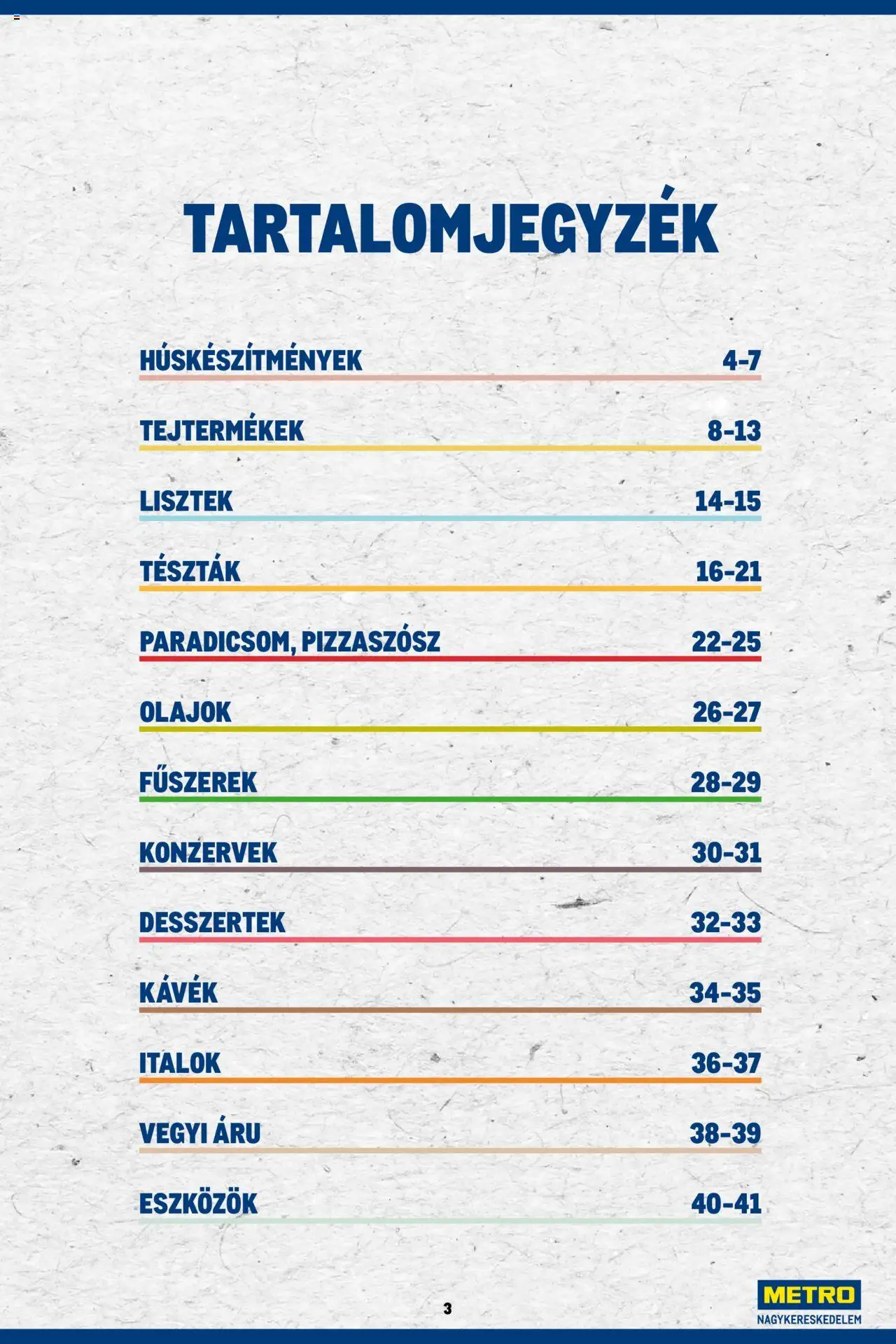 Metro - Olasz katalógus (csütörtöktől 2023.11.02.)