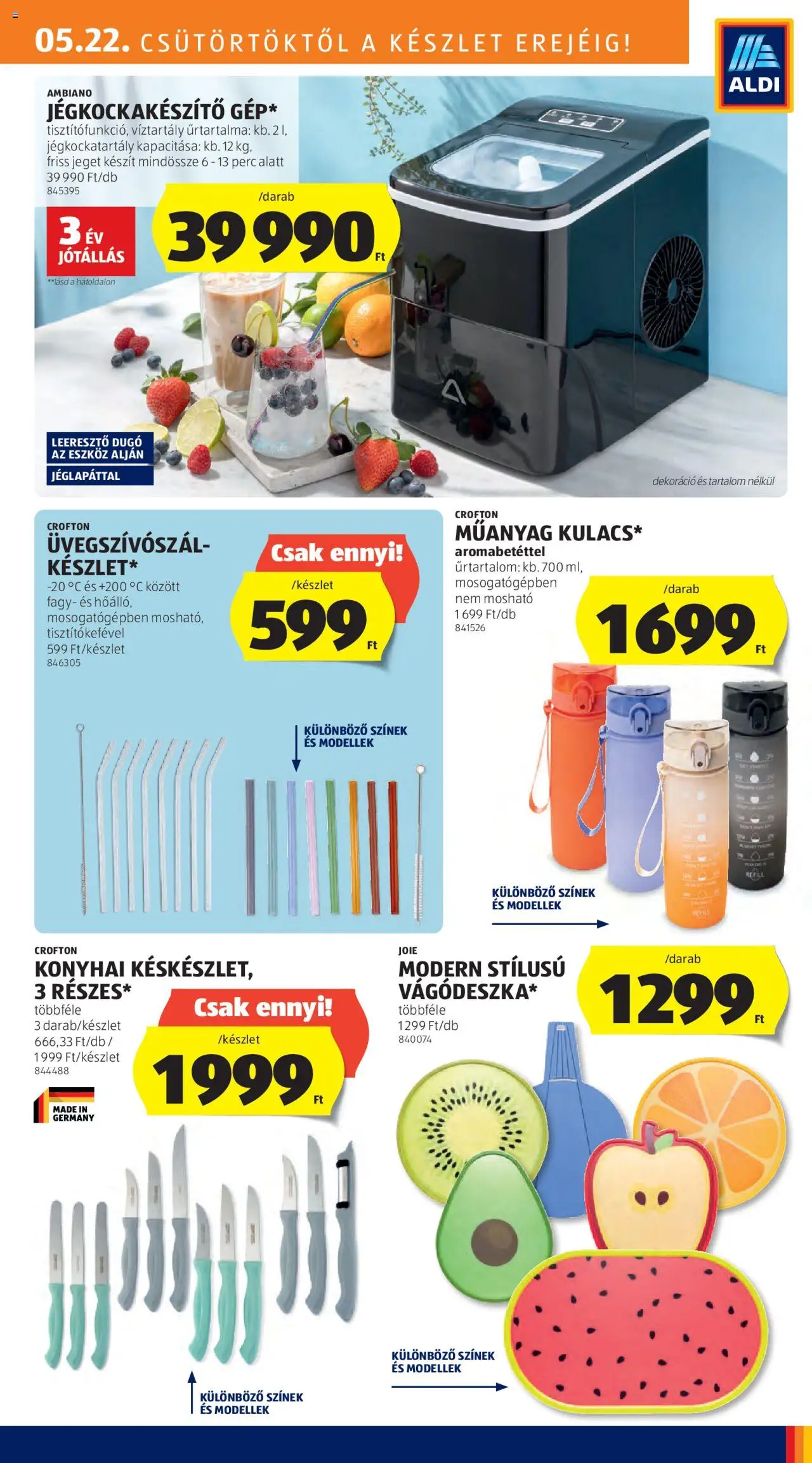 Aldi Akciós újság (2025.05.22. - 2025.05.28.)
