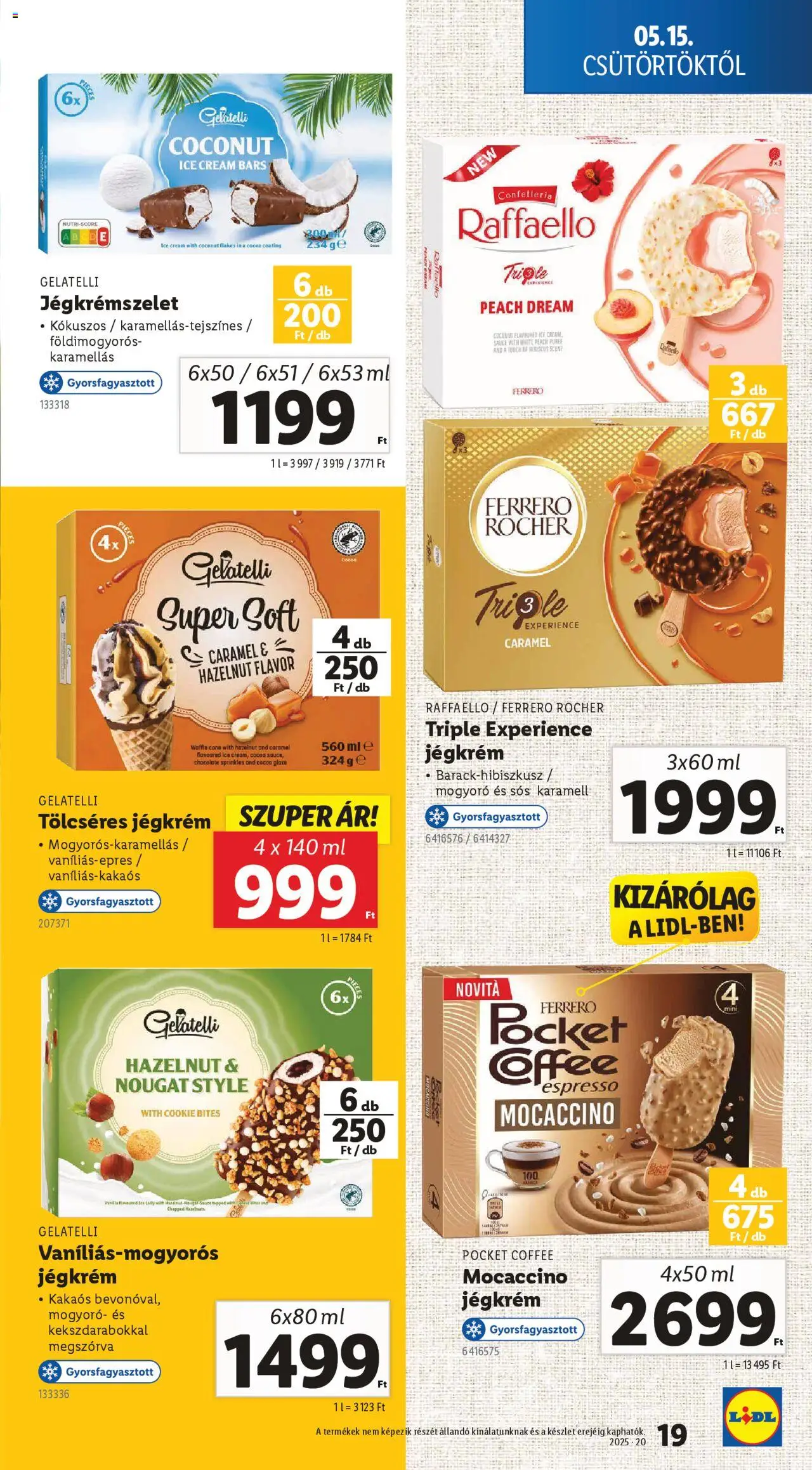 Lidl Akciós újság (2025.05.15. - 2025.05.21.)