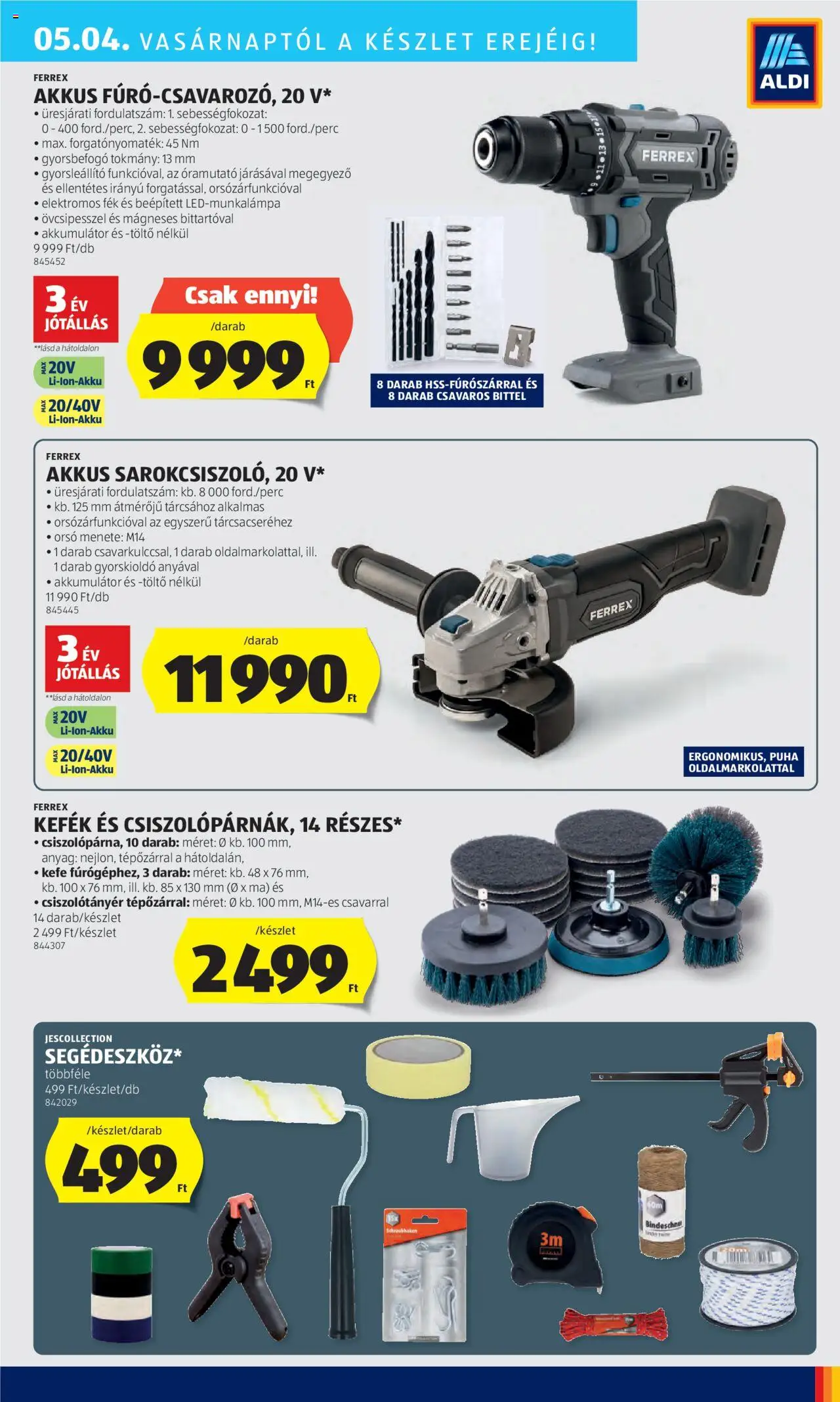 Aldi Akciós újság (2025.04.30. - 2025.05.07.)