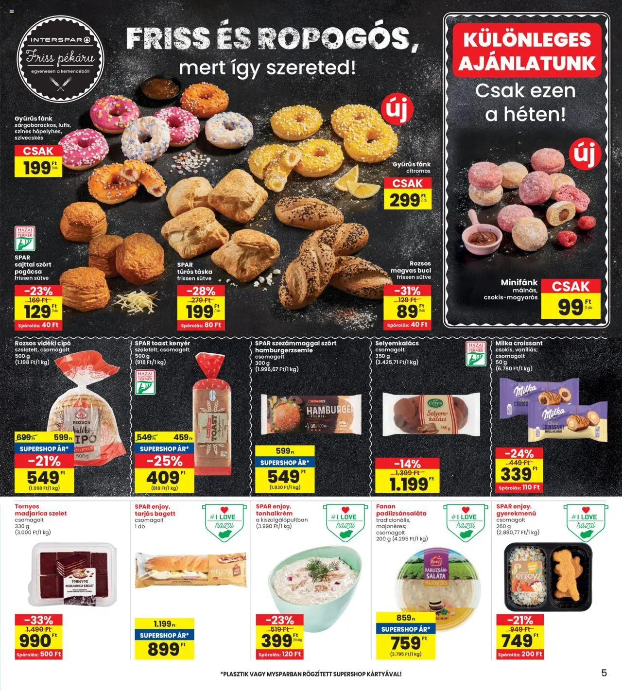 Interspar Akciós újság