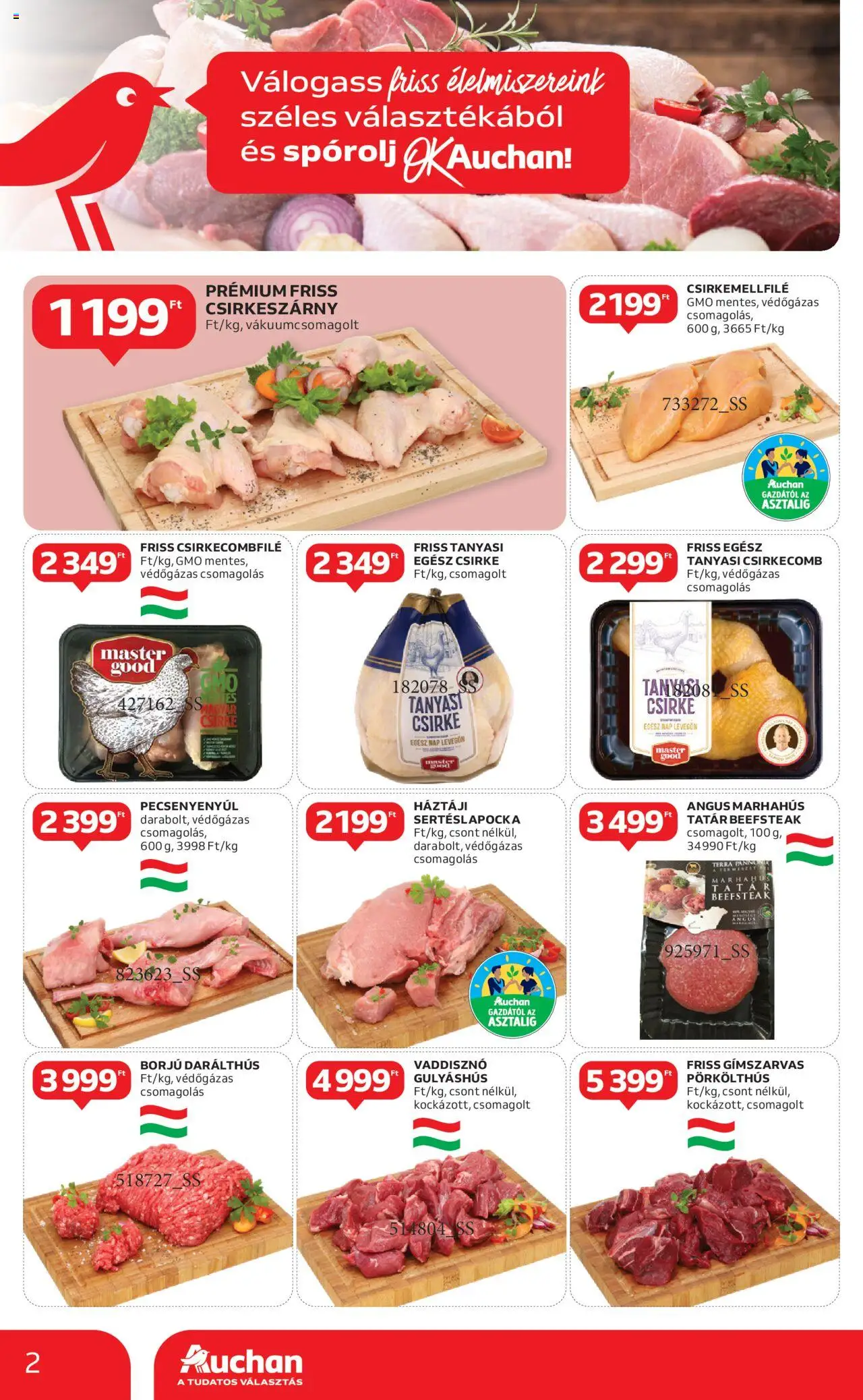 Auchan - Friss ajánlataink