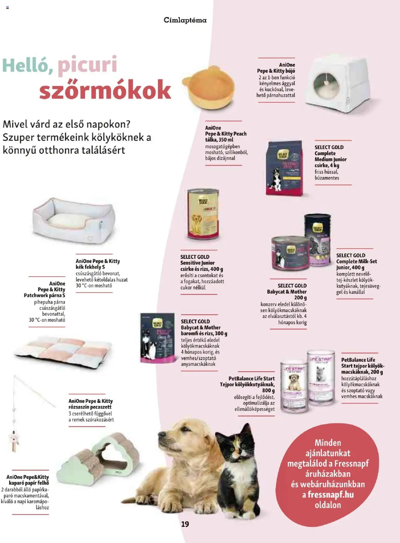Fressnapf Akciós újság (hétfőtől 2025.05.05.)