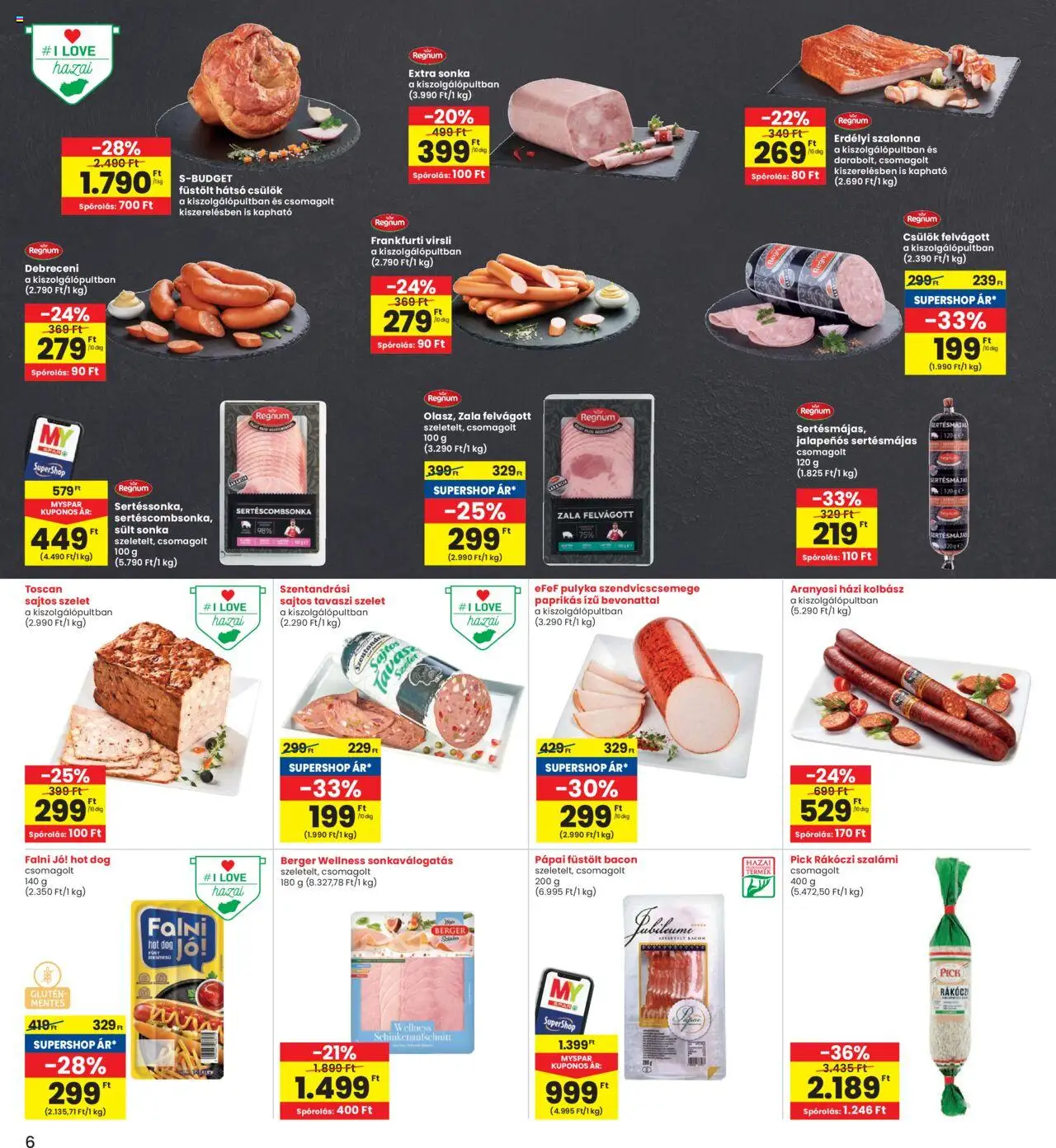 Interspar Akciós újság