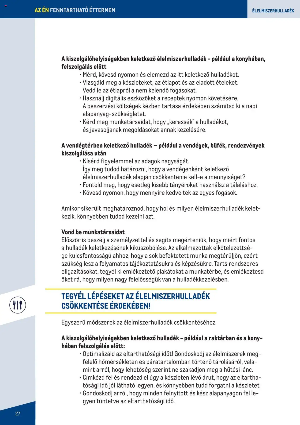 Metro - Fenntartható Gasztronómia booklet (szerdától 2023.06.07.)