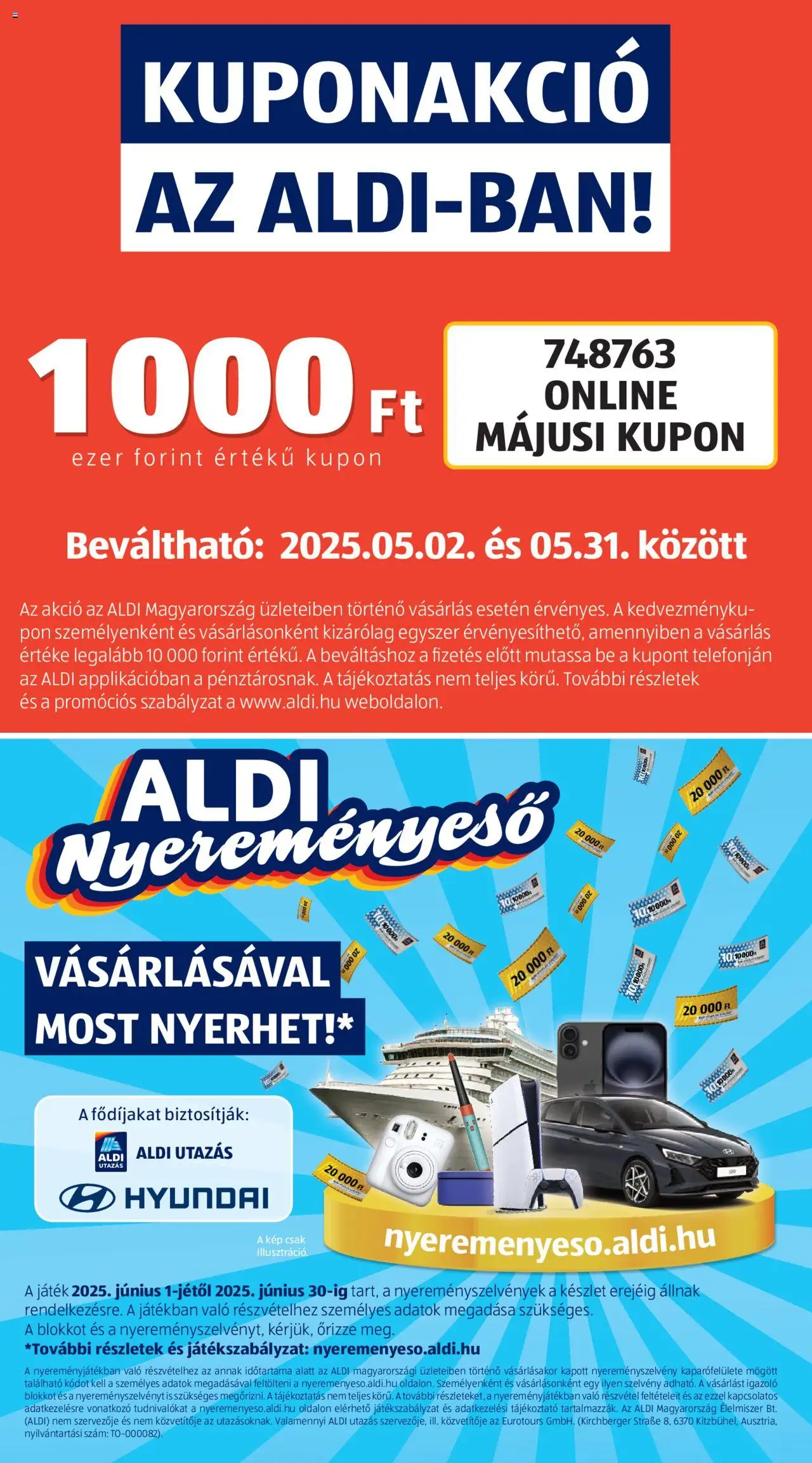 Aldi Akciós újság (2025.05.29. - 2025.06.04.)
