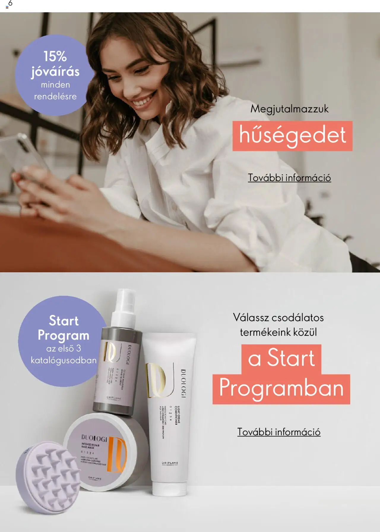 Oriflame katalógus Tagsági Kedvezmények