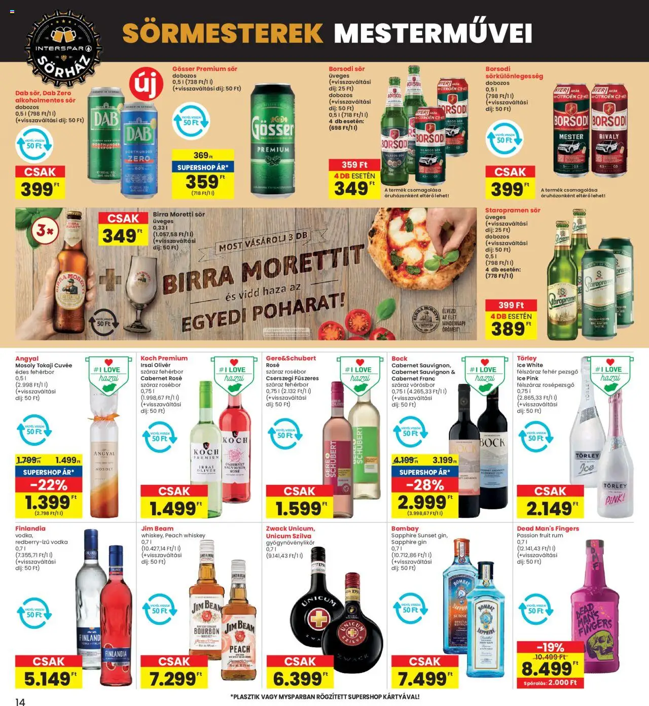 Interspar Akciós újság