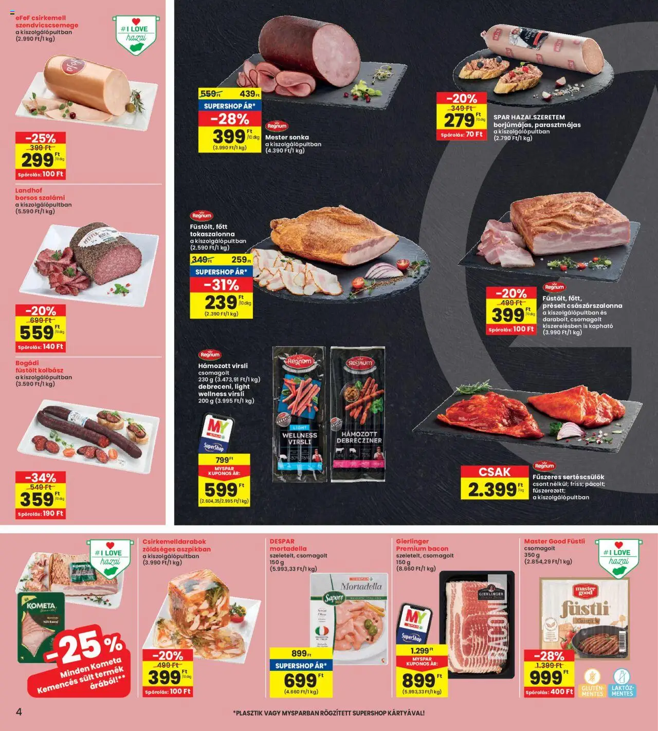 Interspar Akciós újság