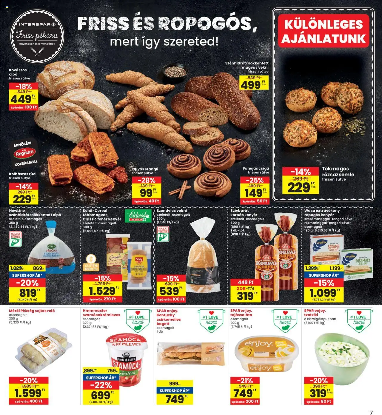 Interspar Akciós újság