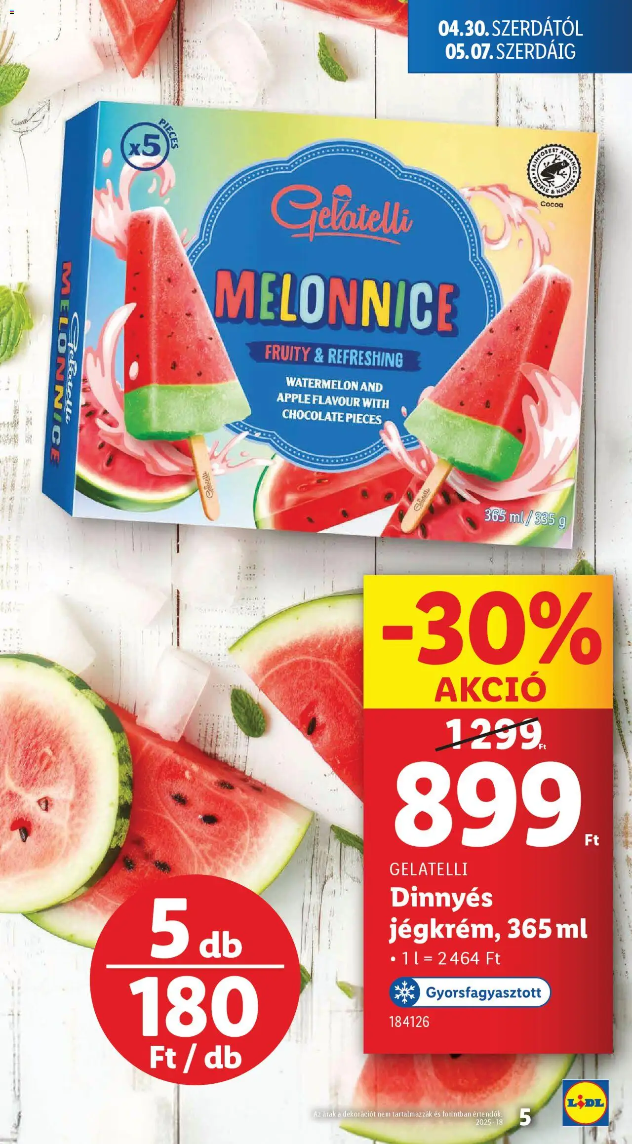 Lidl Akciós újság (2025.04.30. - 2025.05.07.)