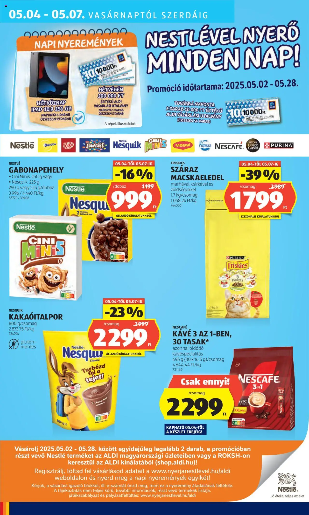 Aldi Akciós újság (2025.04.30. - 2025.05.07.)