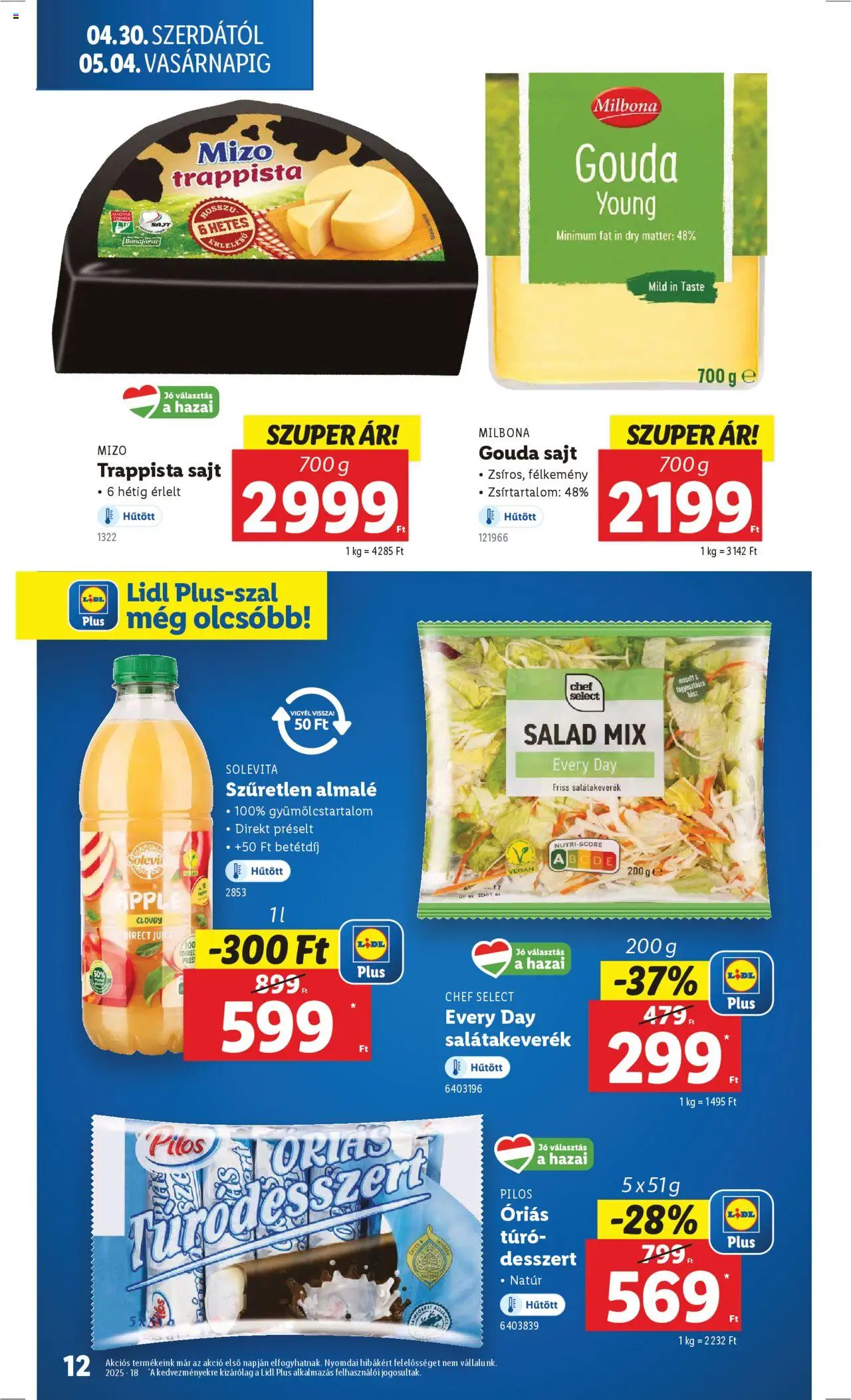 Lidl Akciós újság (2025.04.30. - 2025.05.07.)