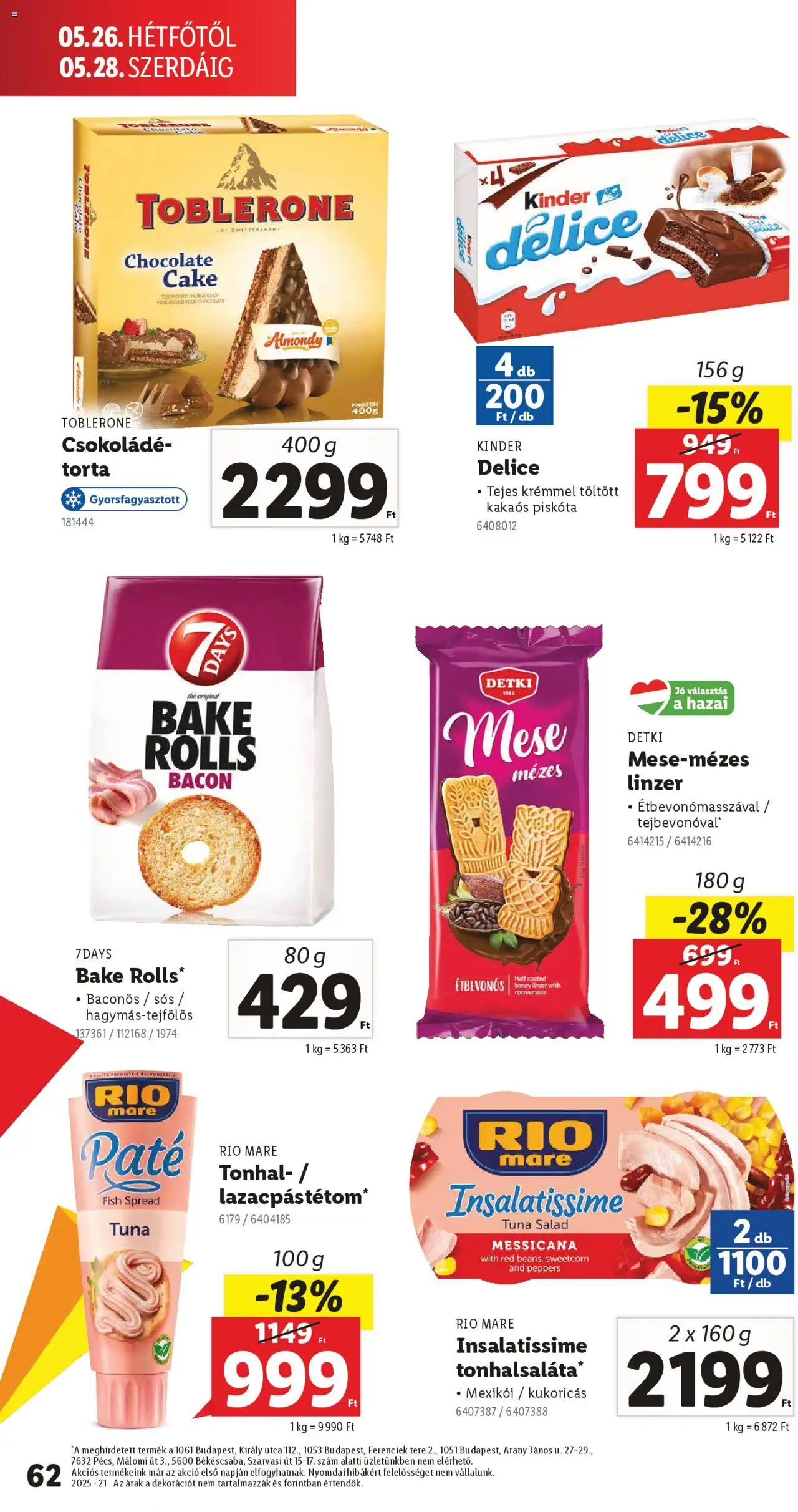 Lidl Akciós újság (2025.05.22. - 2025.05.28.)