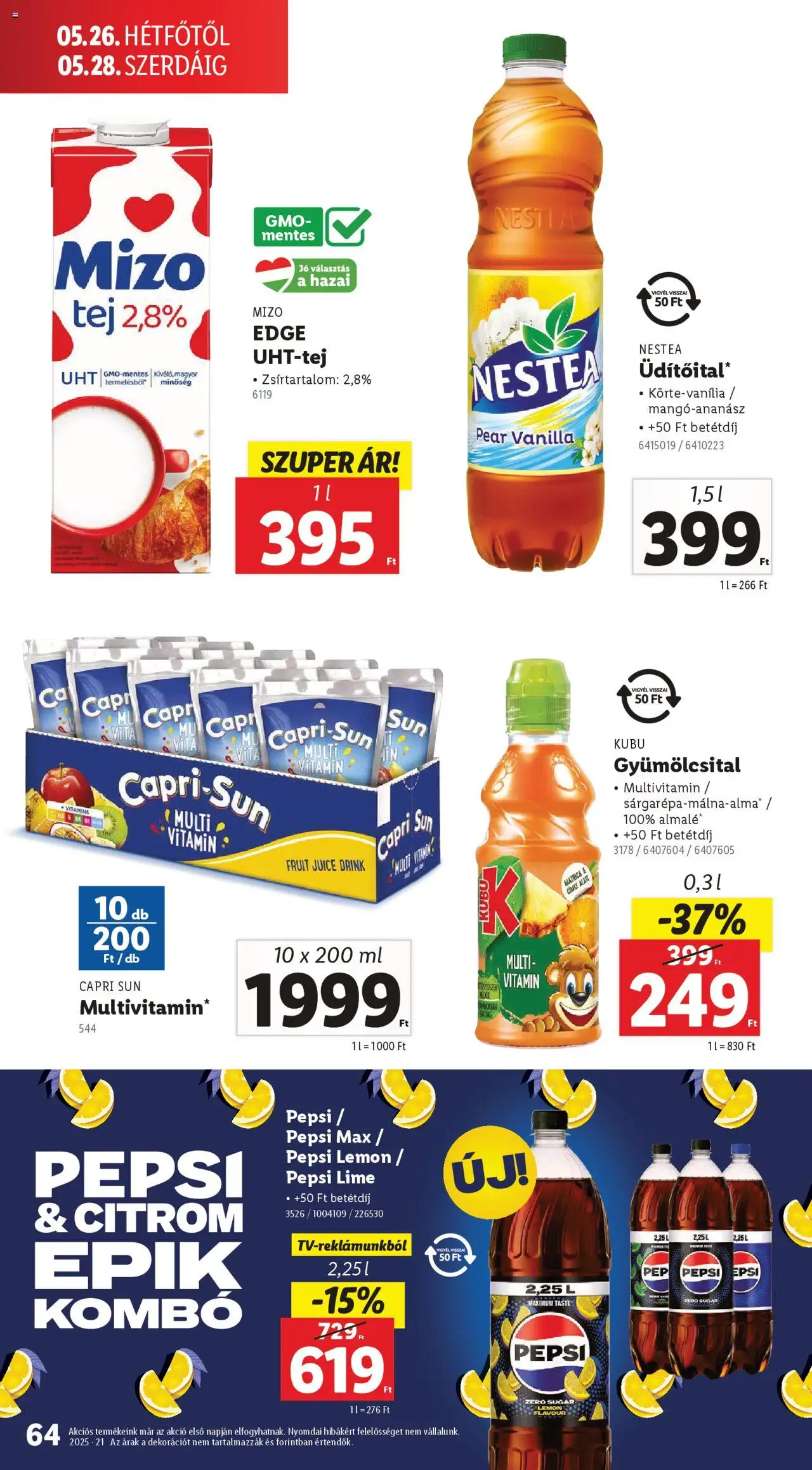 Lidl Akciós újság (2025.05.22. - 2025.05.28.)