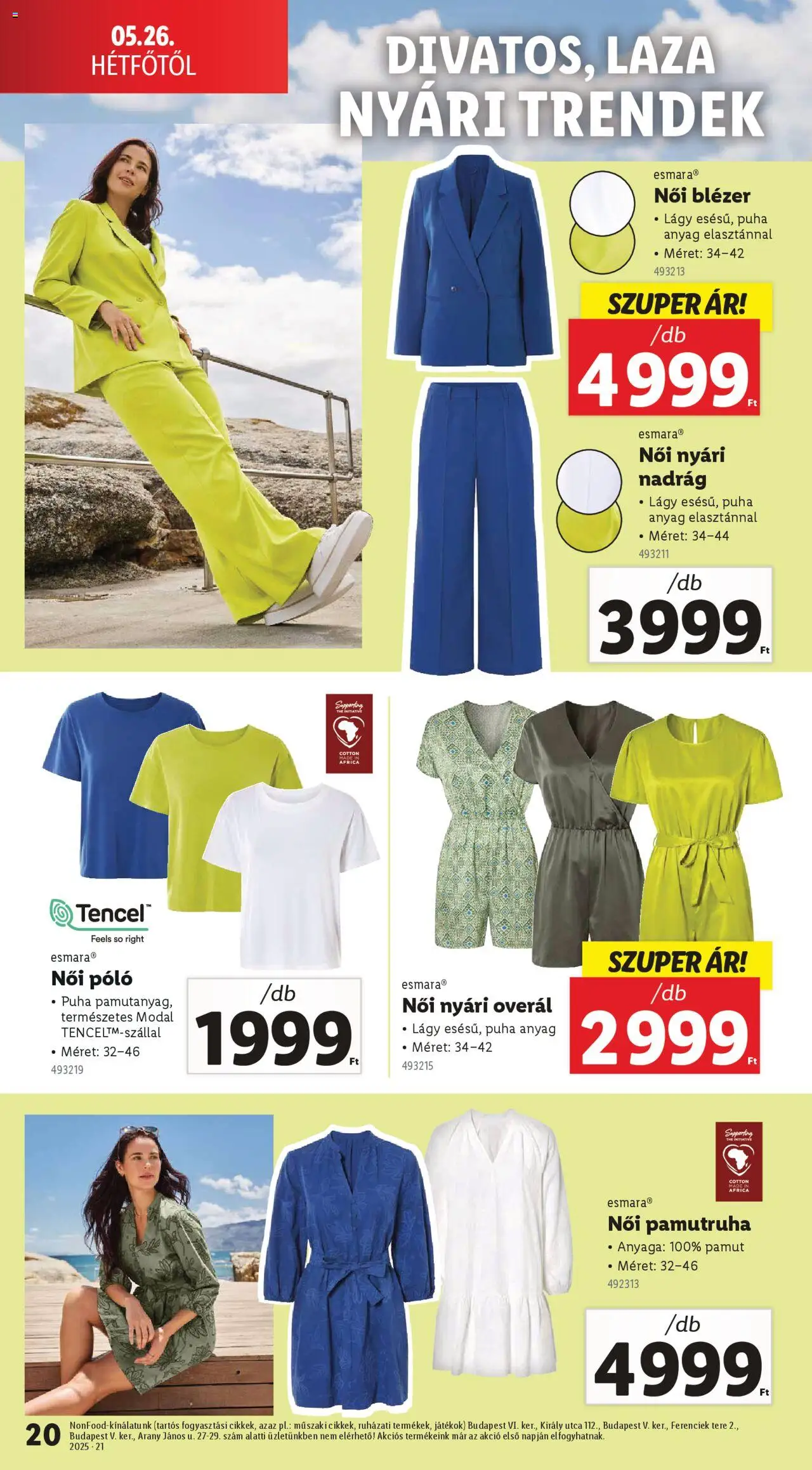 Lidl - Nonfood kínálatunk (2025.05.22. - 2025.05.28.)