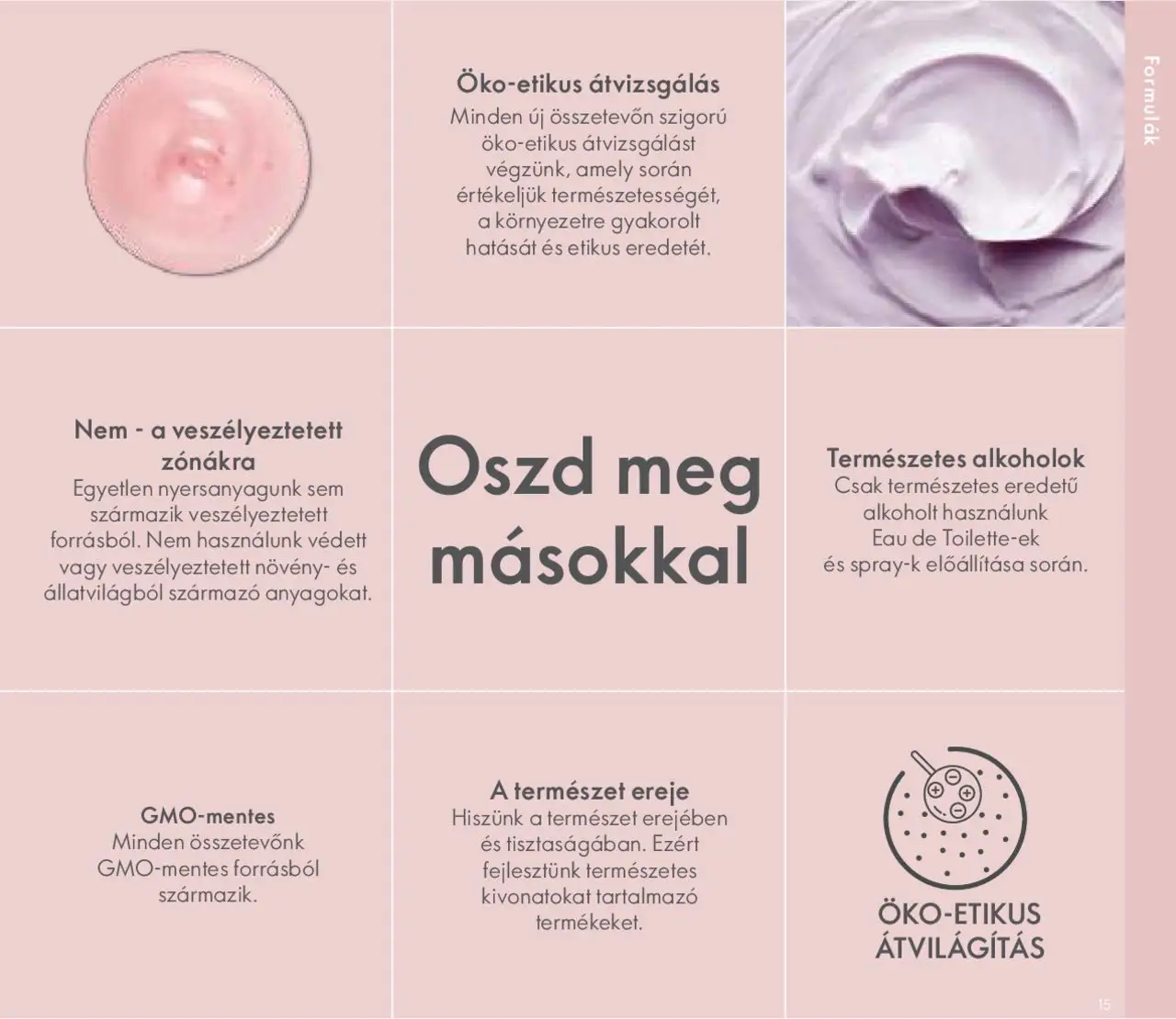 Katalógus Oriflame Fenntarthatóság (szerdától 2020.05.27.)