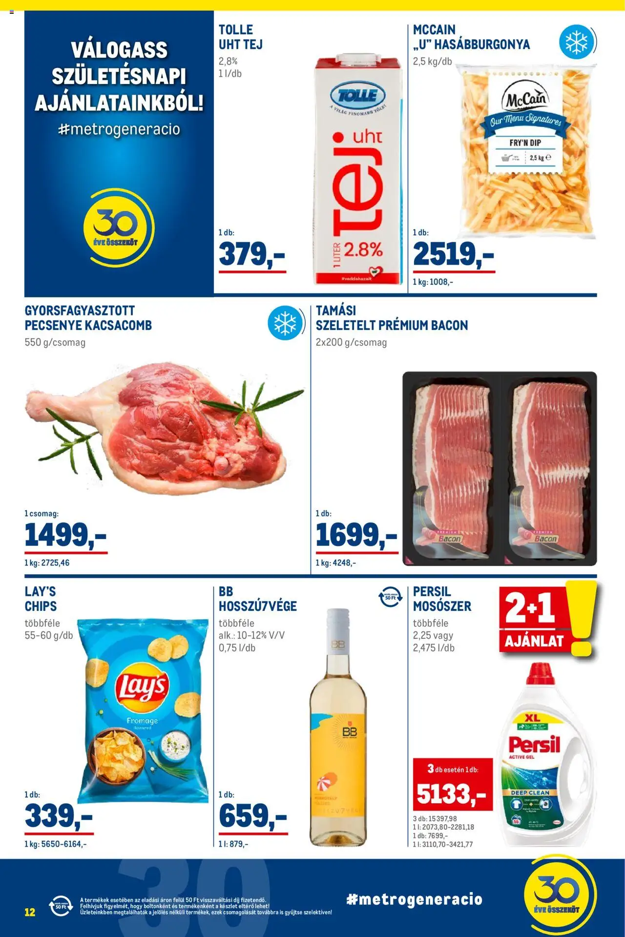 Metro - Élelmiszer és Szezonális Ajánlataink Kiskereskedőknek 2025/04