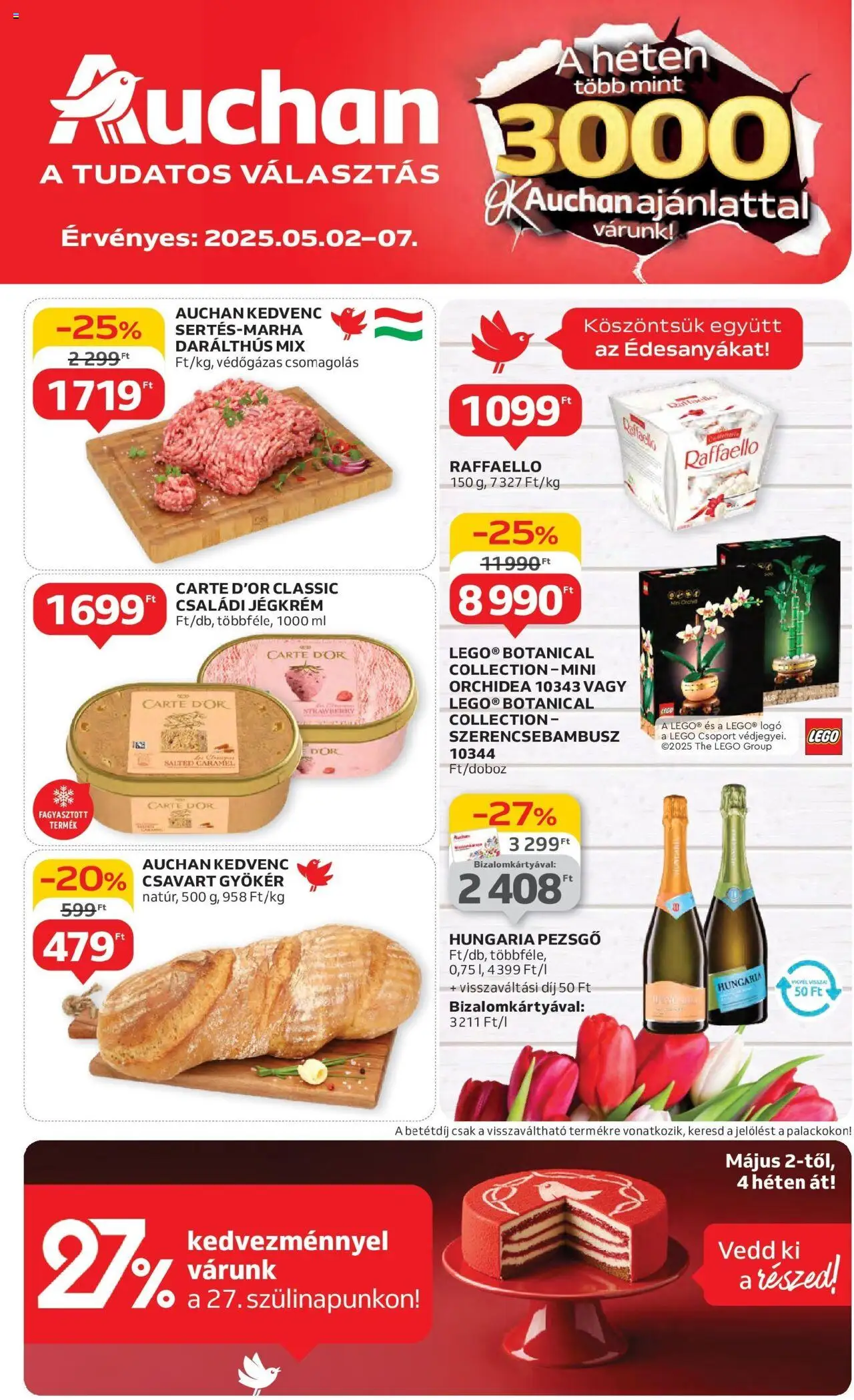 Auchan - Auchan újság érvényessége 05.07.-ig (2025.04.30. - 2025.05.07.)