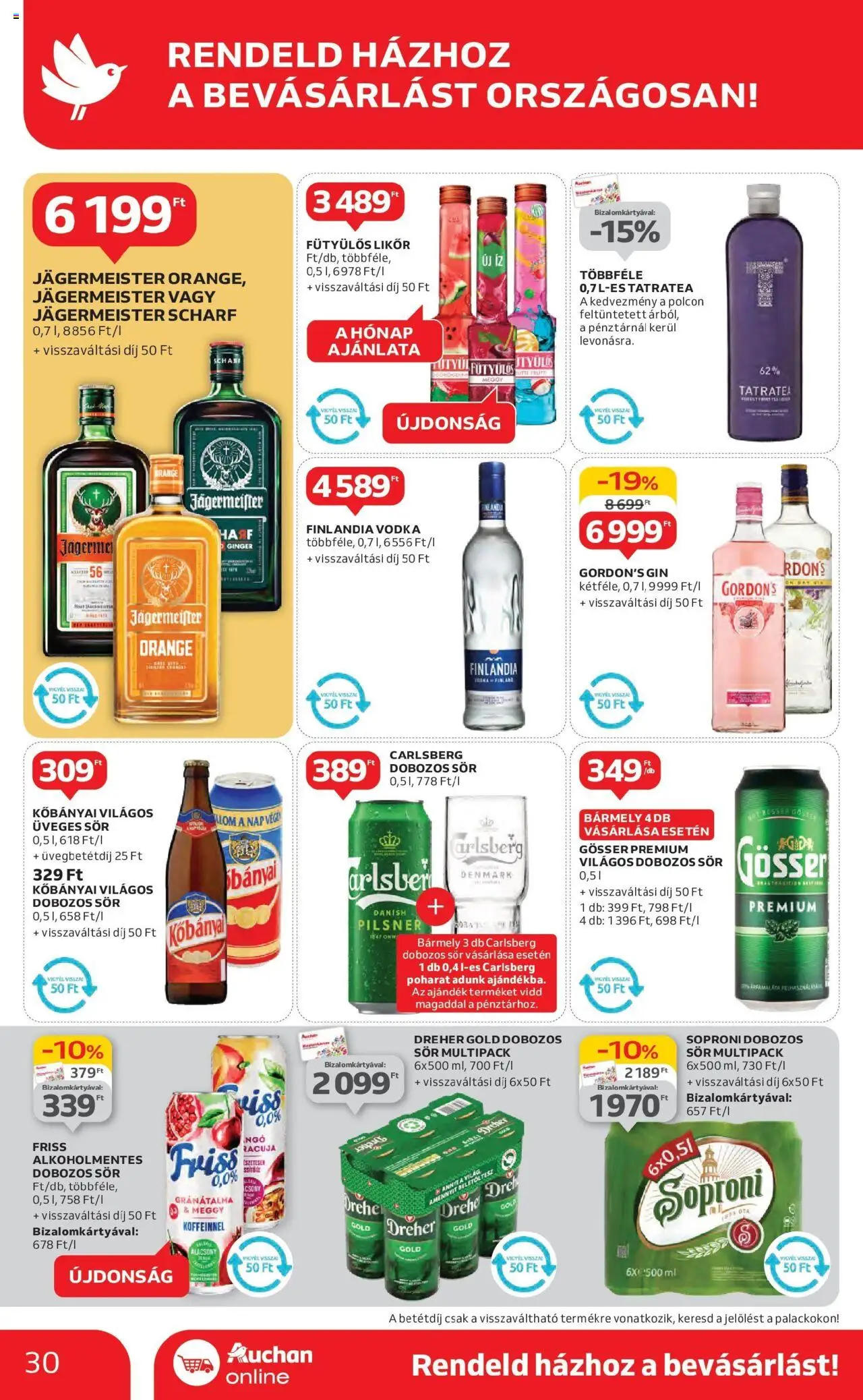 Auchan - Auchan újság érvényessége 05.07.-ig (2025.04.30. - 2025.05.07.)